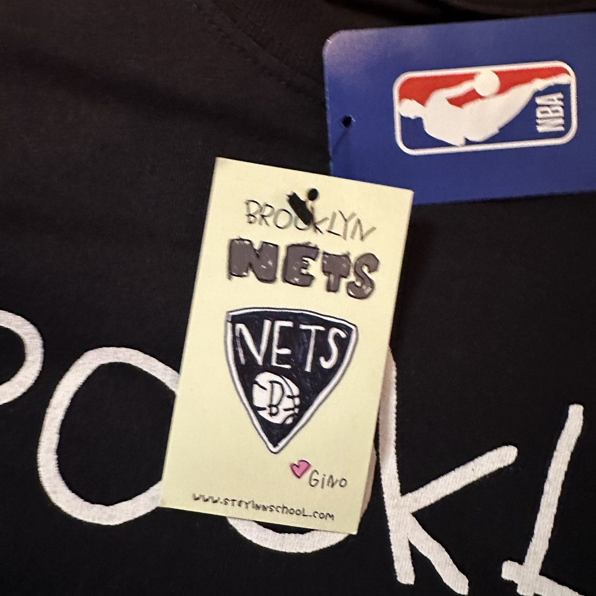 NBA Brooklyn Nets Long Sleeve Size US XL / EU 56 / 4 - 5 Thumbnail