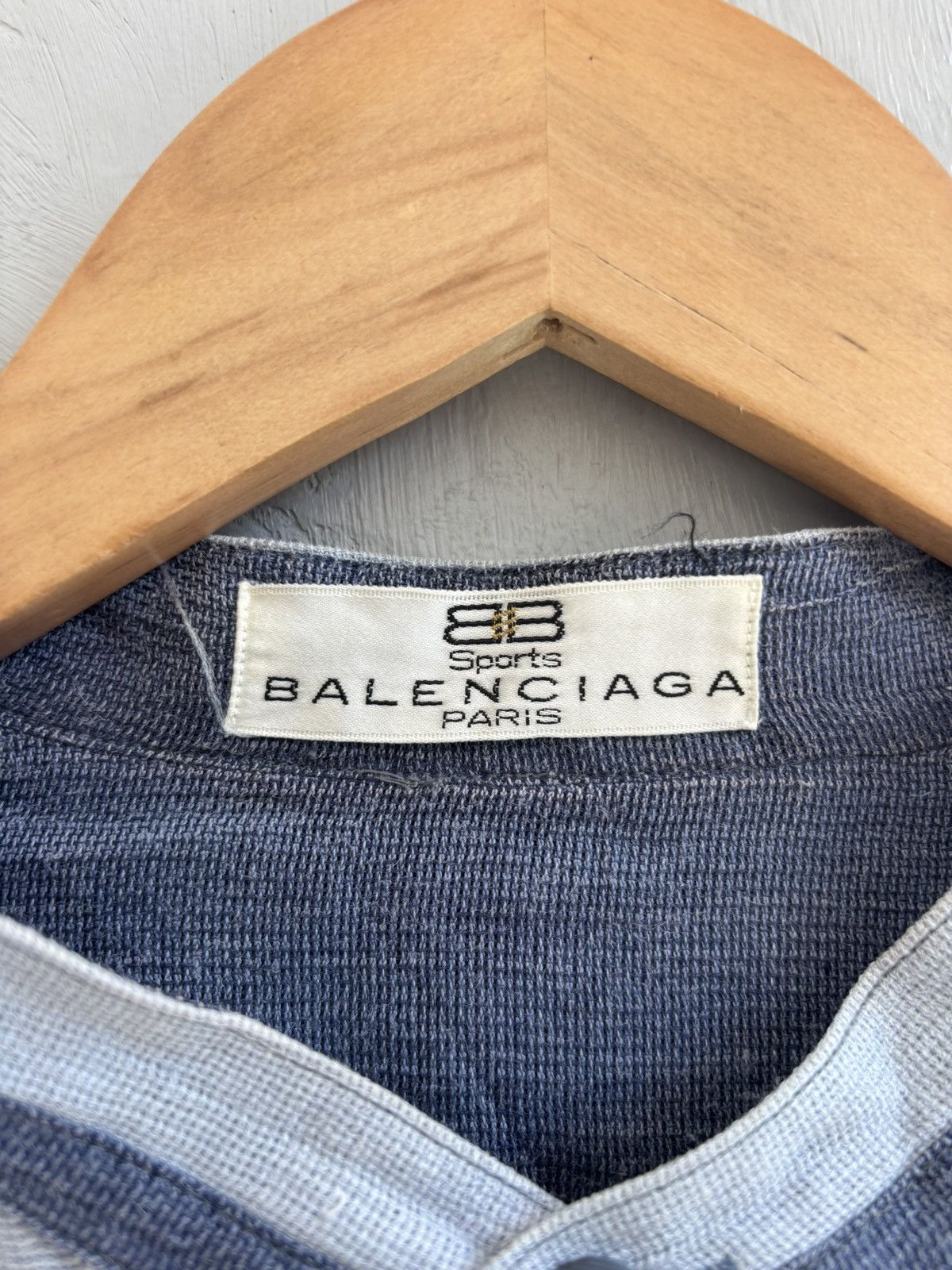 Balenciaga Balenciaga Paris vintage cotton button up short sleeve shirt Size US L / EU 52-54 / 3 - 5 Thumbnail