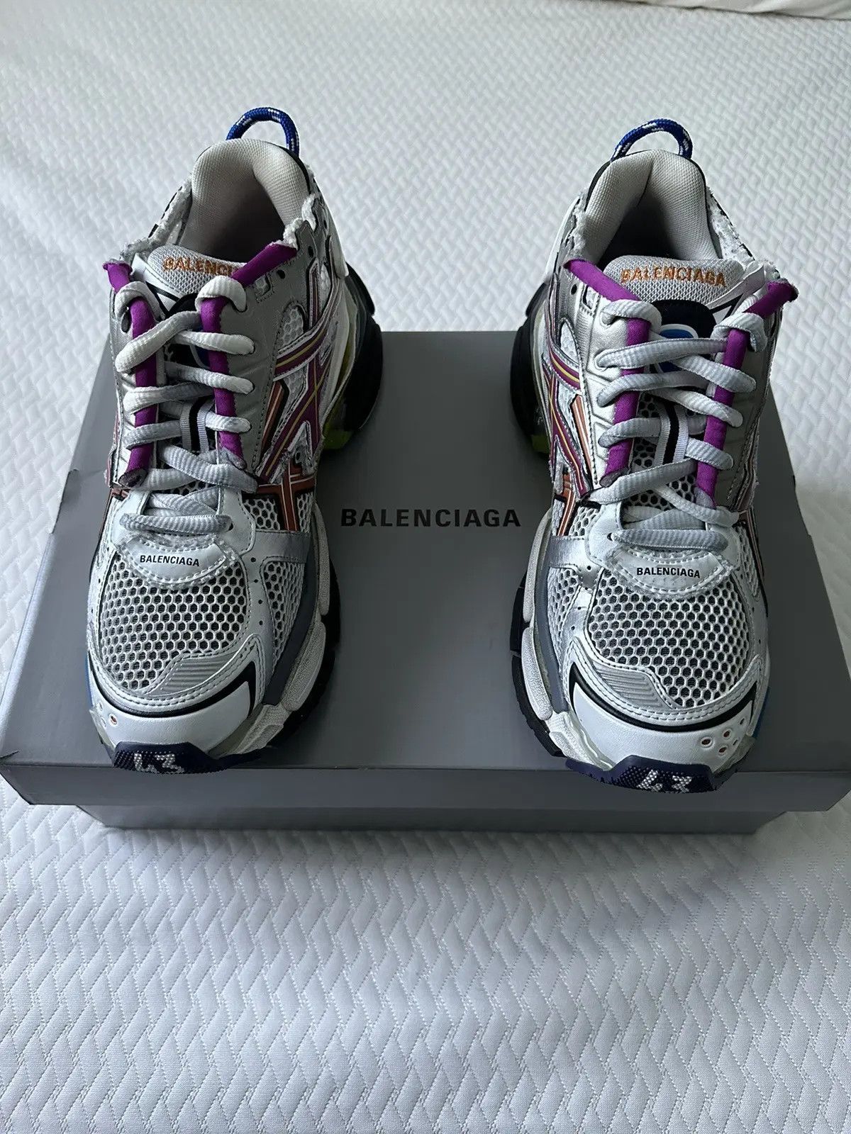 Balenciaga Balenciaga Runner Multicolor Size US 10 / EU 43 - 4 Thumbnail