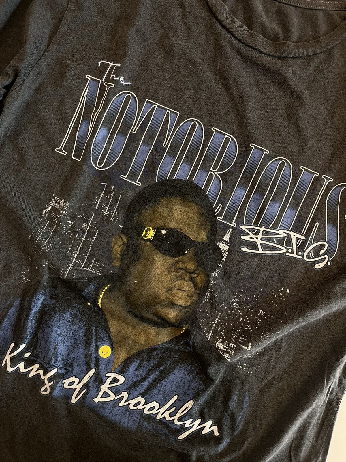 Other Vintage Style Notorious B.I.G. Tee - “King of Brooklyn” Size US S / EU 44-46 / 1 - 3 Thumbnail