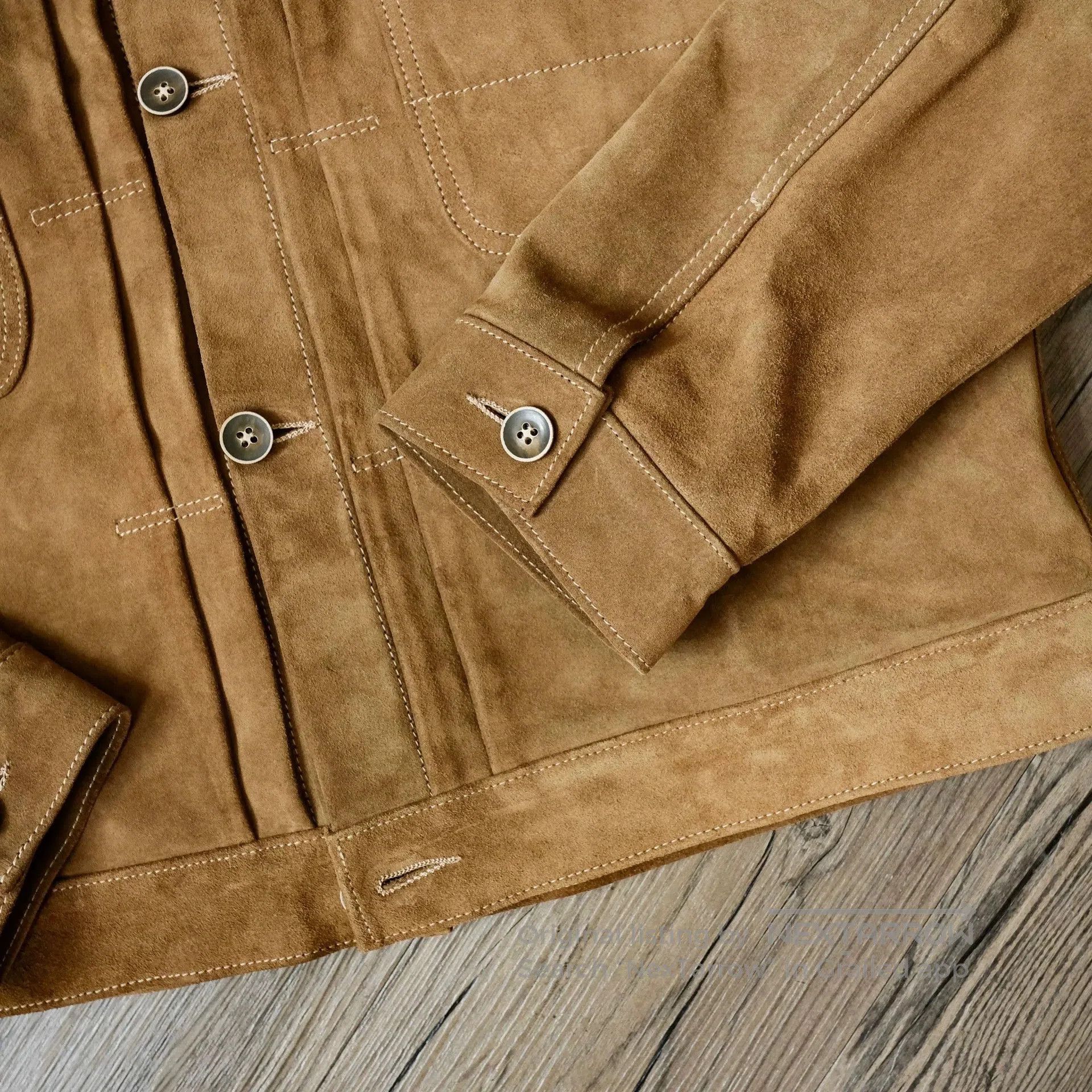 Blue Blanket Blue Blanket Suede Leather Jacket. Size US M / EU 48-50 / 2 - 8 Thumbnail