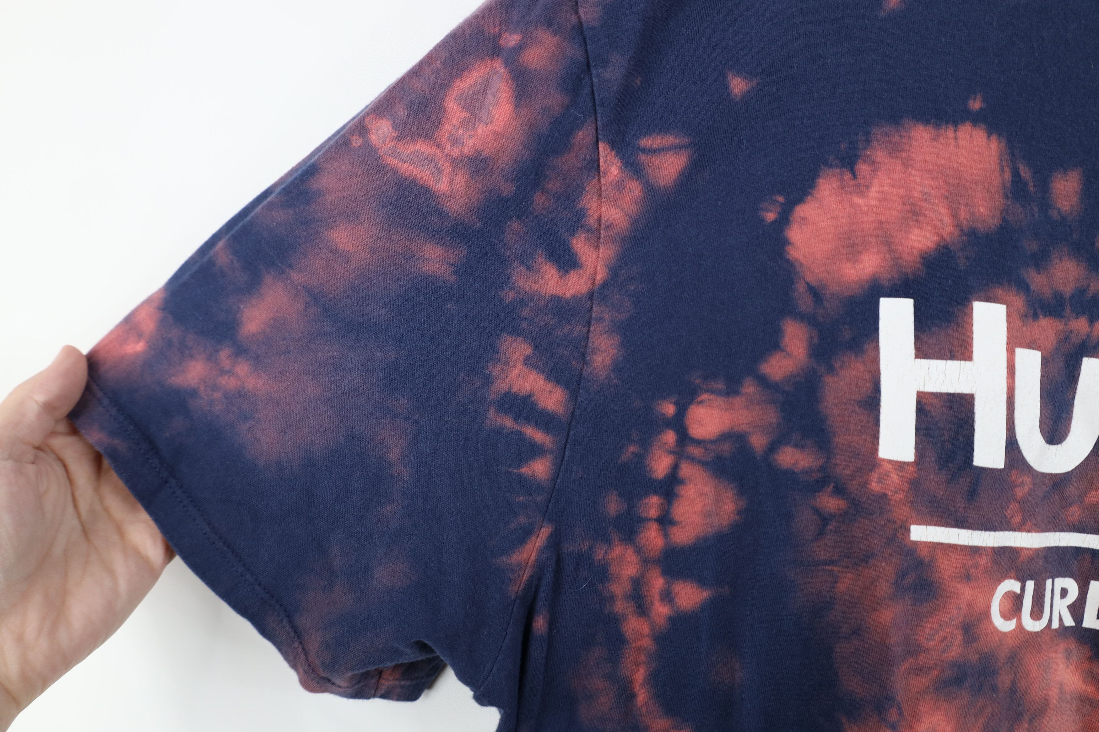 Hurley Hurley Surfing Acid Wash Spell Out Short Sleeve T-Shirt Blue Size US XXL / EU 58 / 5 - 5 Thumbnail