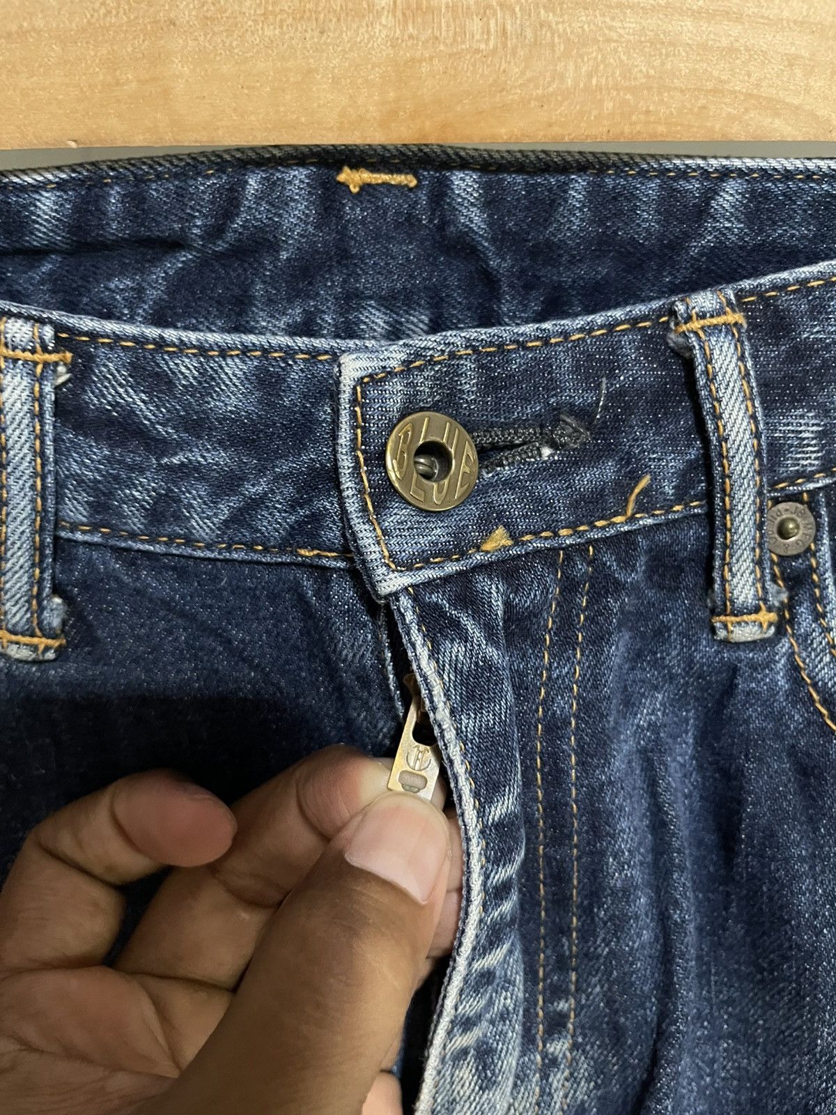 Japan Blue Japan Blue Jeans selvedge Skinny distressed denim Size US 28 / EU 44 - 5 Thumbnail