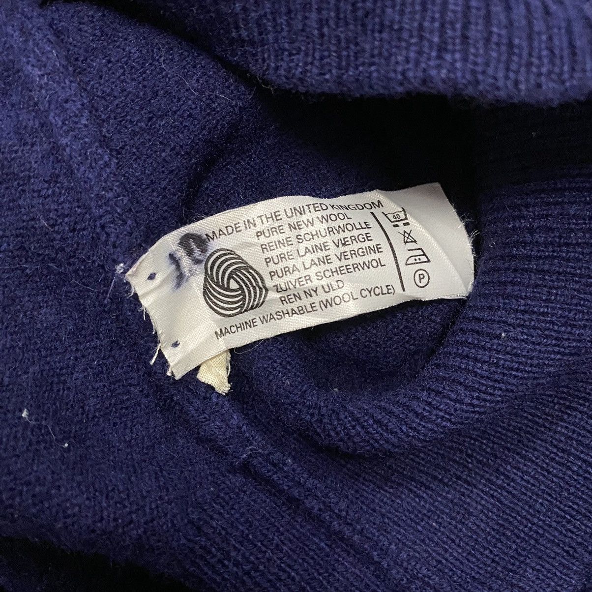 Burberry × Vintage Vintage Burberrys Wool Knitwear Cardigan Jacket Shirt Size US M / EU 48-50 / 2 - 4 Thumbnail