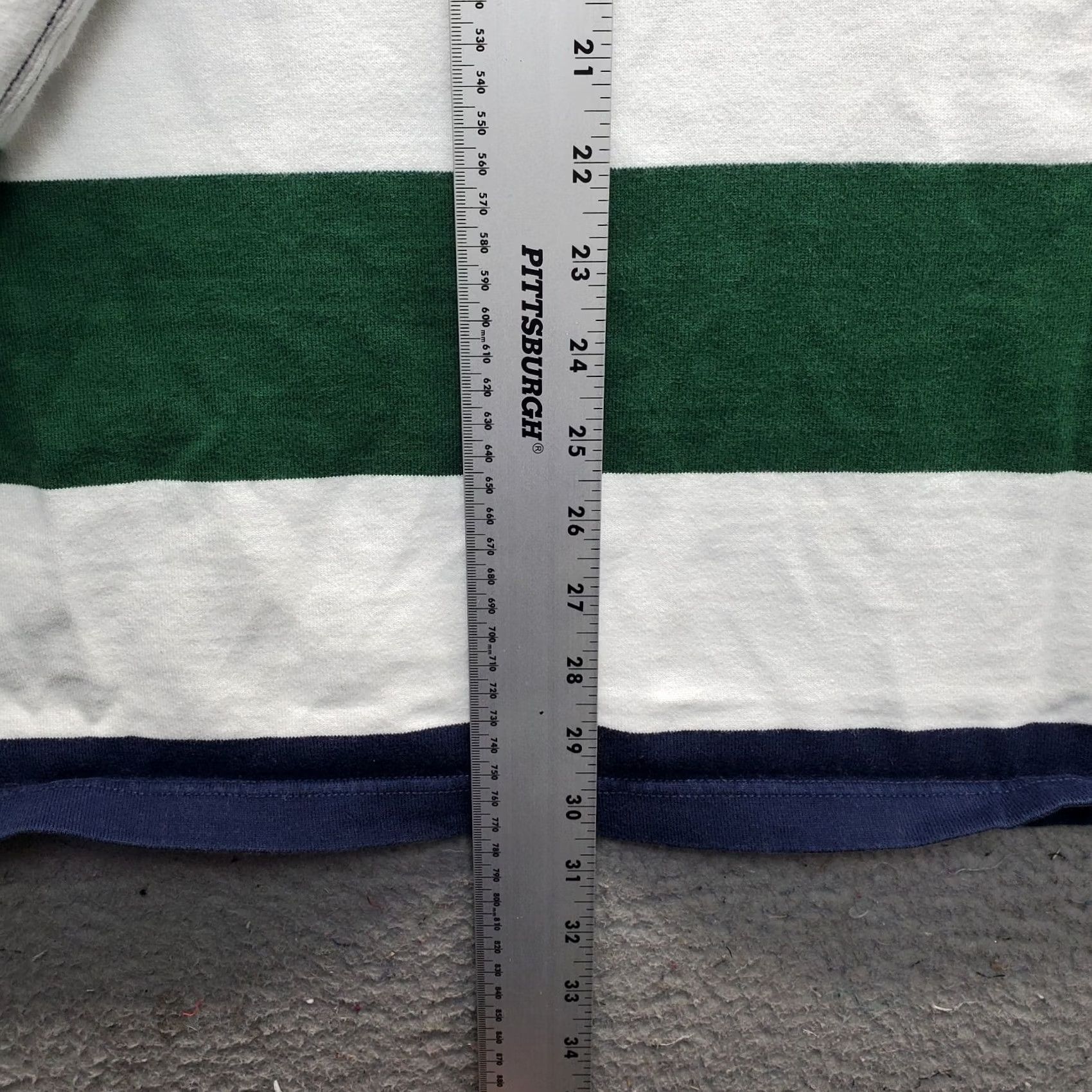 Logo 7 American Living Polo Shirt Mens XXL Multicolor Striped Embroidered Logo Collar Slit Size US XXL / EU 58 / 5 - 3 Thumbnail