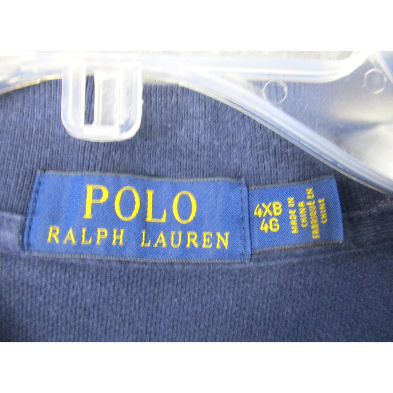 Polo Ralph Lauren Polo Ralph Lauren Polo Shirt Mens 4XL Blue Classic Fit Short Sleeve Big Pony Size US XXL / EU 58 / 5 - 3 Thumbnail
