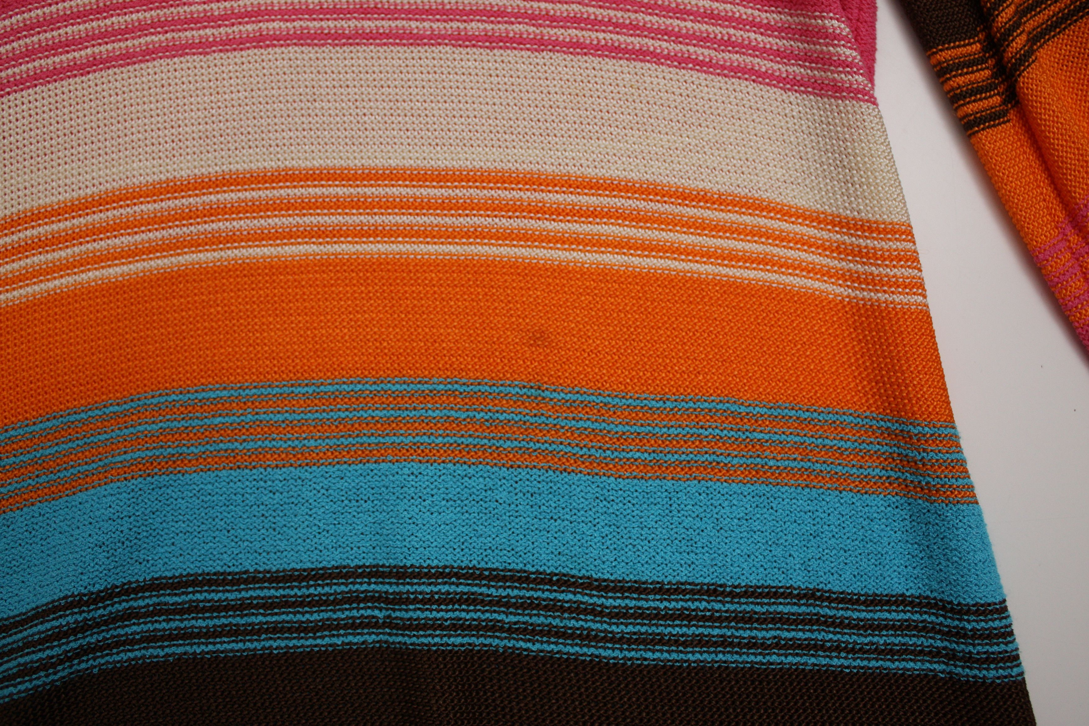 Missoni Missoni Sport Multicolor Long Sleeve Knitted Top Size M / US 6-8 / IT 42-44 - 4 Thumbnail