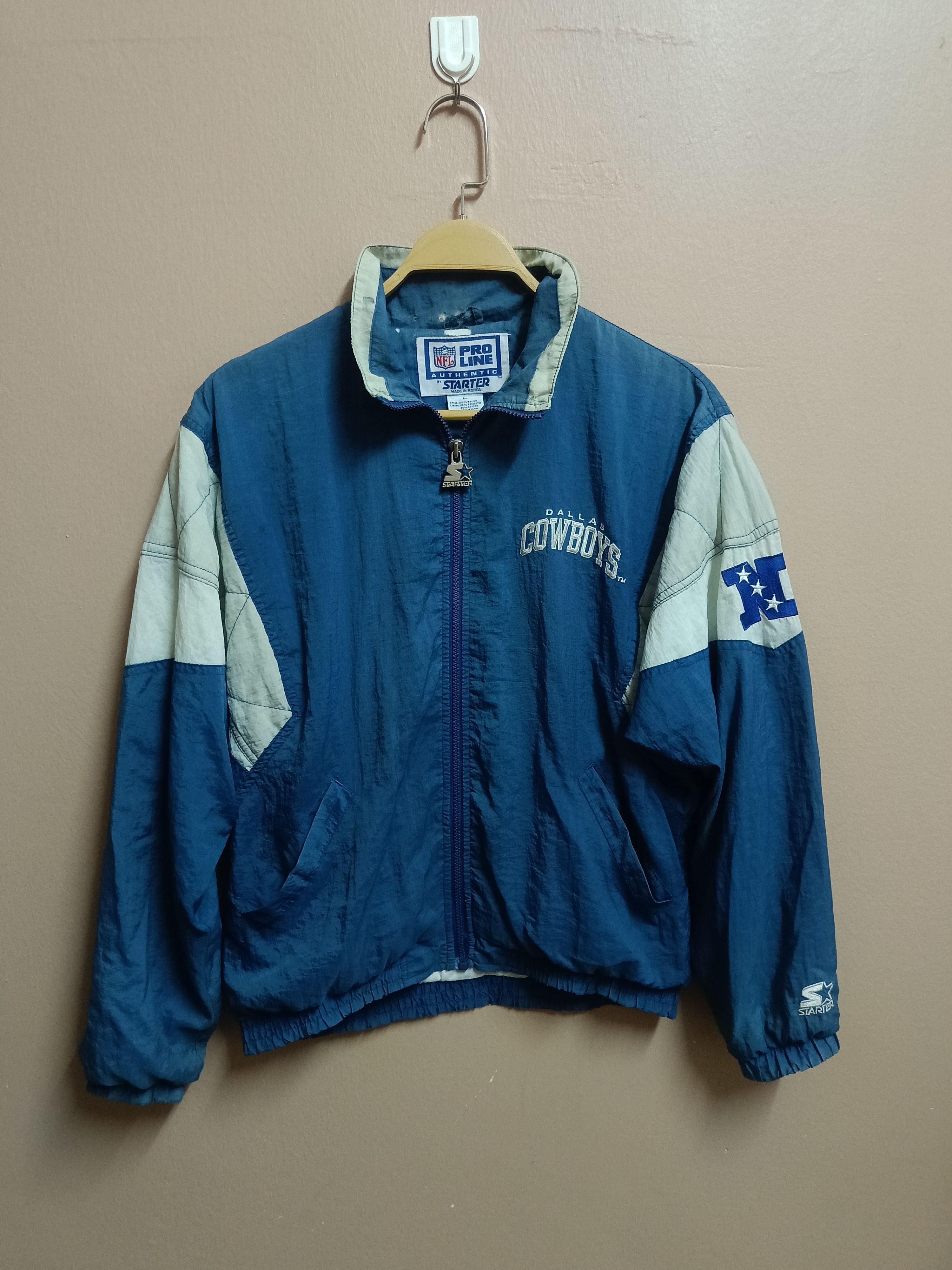 NFL × Starter Vtg 90s Dallas Cowboys Starter Jacket Size US M / EU 48-50 / 2 - 3 Thumbnail
