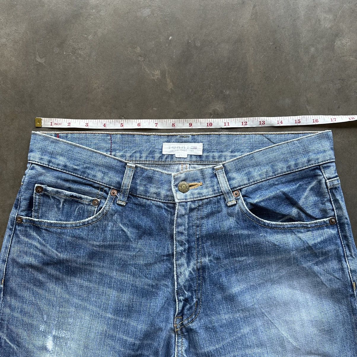 Japanese Brand Vintage Tommy Raw Denim Jeans Made In Japan Size 34 Size US 34 / EU 50 - 8 Thumbnail