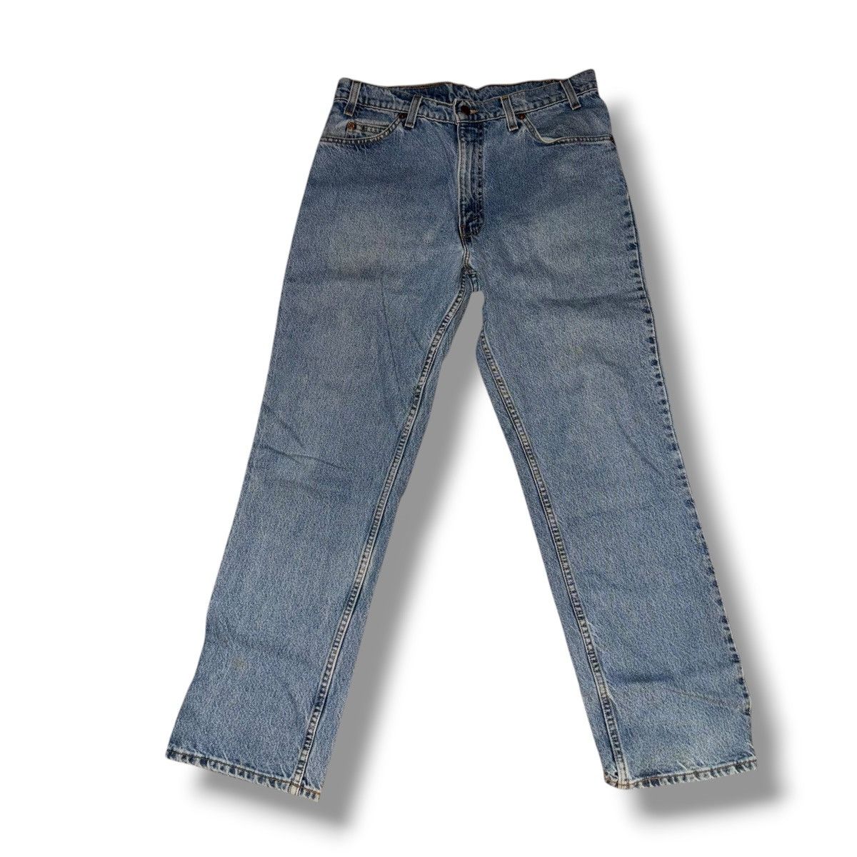 Vintage Levi's 518 Relaxed rare orange tab jeans 34/32