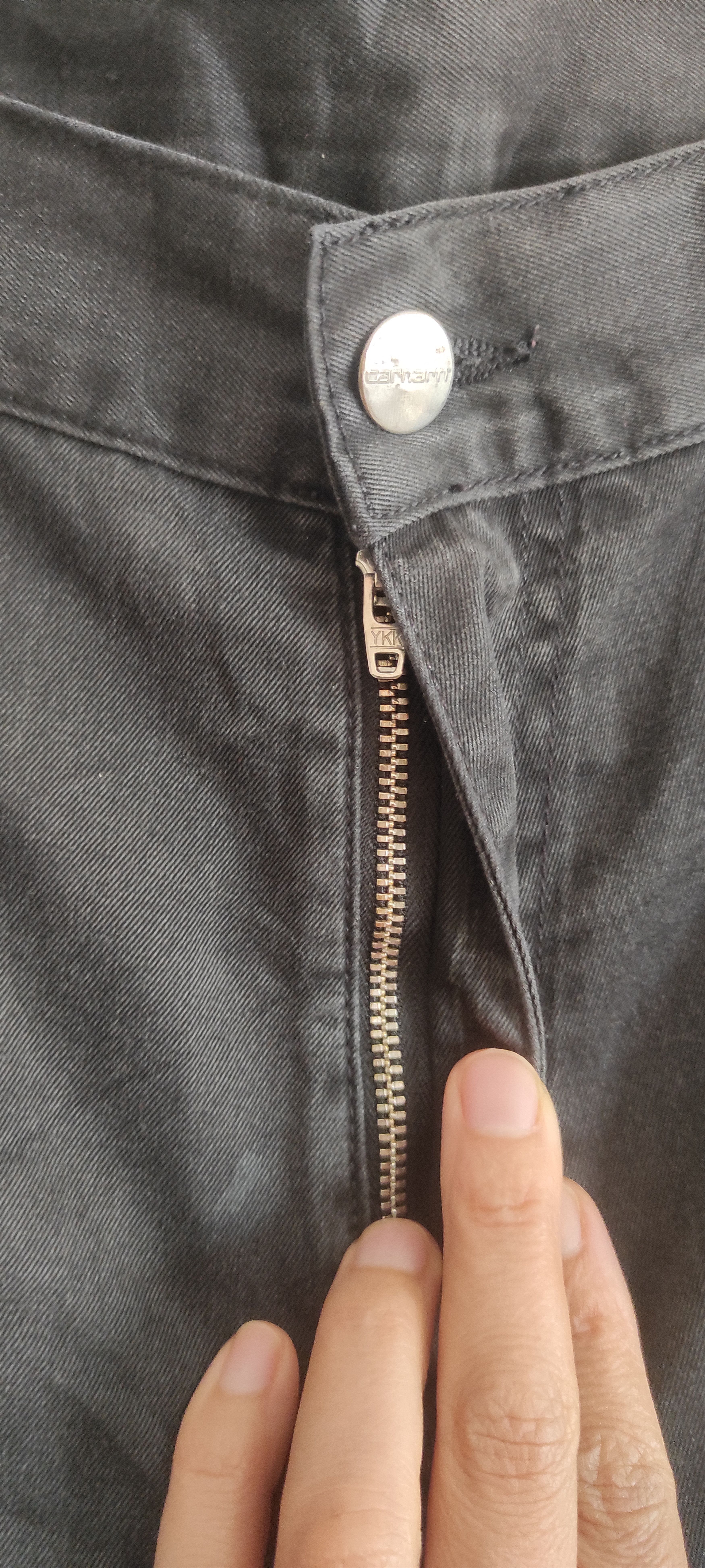 Carhartt Carhartt Work In Progress Men Skill Short Black Rinse Cotton Size US 34 / EU 50 - 9 Thumbnail