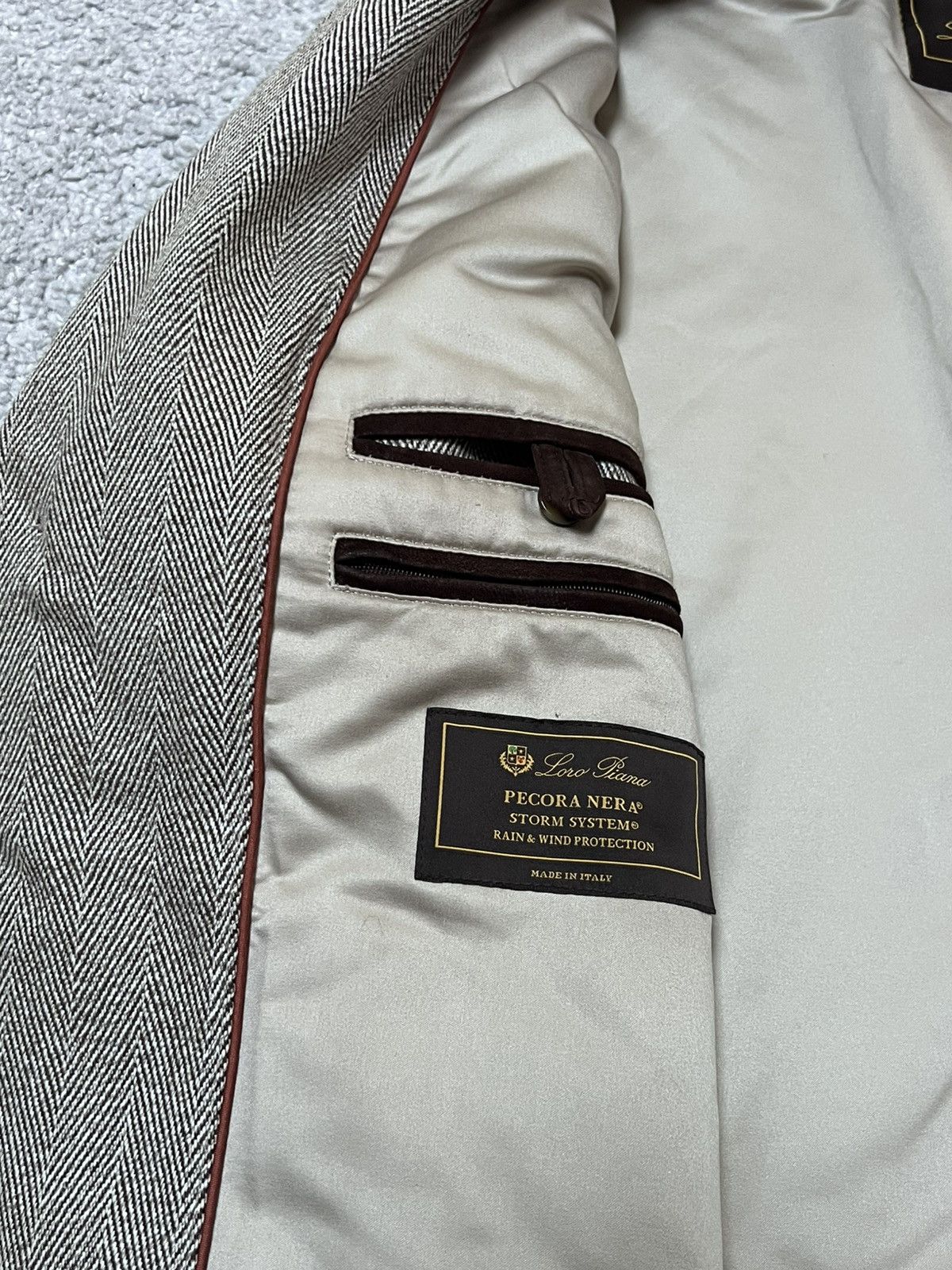 Loro Piana Loro Piana Pecora Nera Storm System Jacket Size XXL Size US XXL / EU 58 / 5 - 10 Thumbnail
