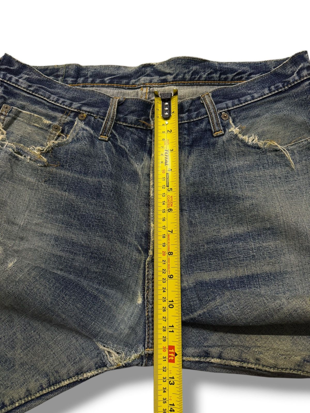 Denime Vintage 90s Denime Lot 272 Selvedge Denim Jeans Japan | W35 Size US 35 - 18 Thumbnail