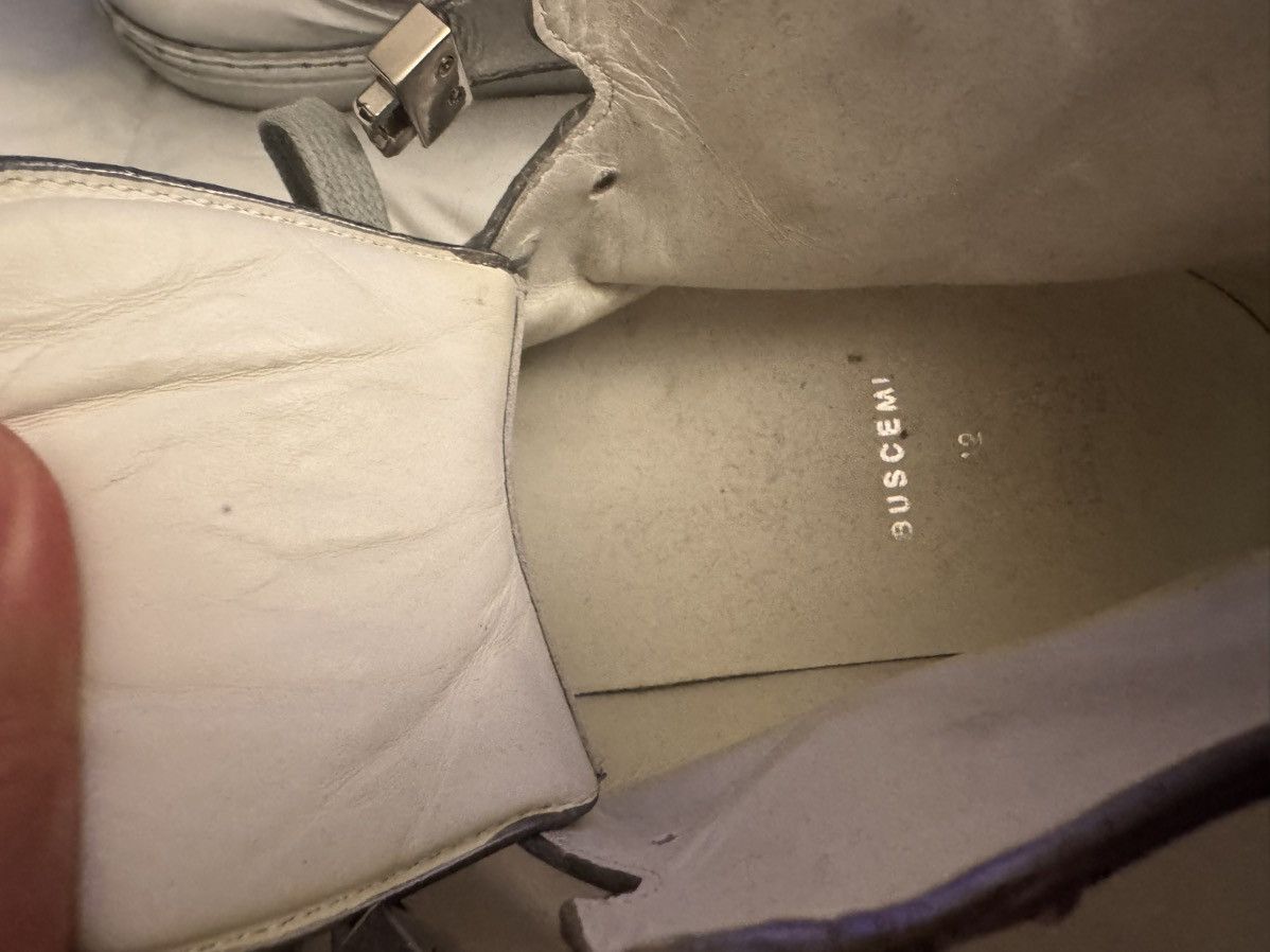 Buscemi BUSCEMI Silver metallic Lock High-Top Sneakers Size 9 US Size US 9 / EU 42 - 6 Thumbnail