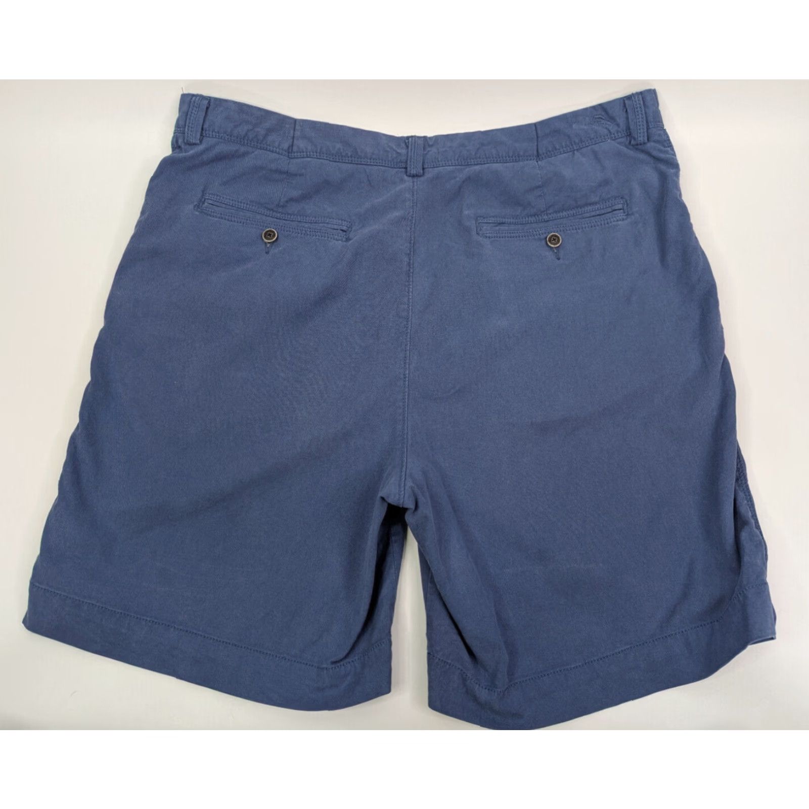 Tommy Bahama Tommy Bahama Shorts Mens Size 40 Blue Chino Flat Front Pockets Zip Pocket Regular Cotton Lyocell Spandex Breathable Easy Care Size US 40 / EU 56 - 3 Thumbnail