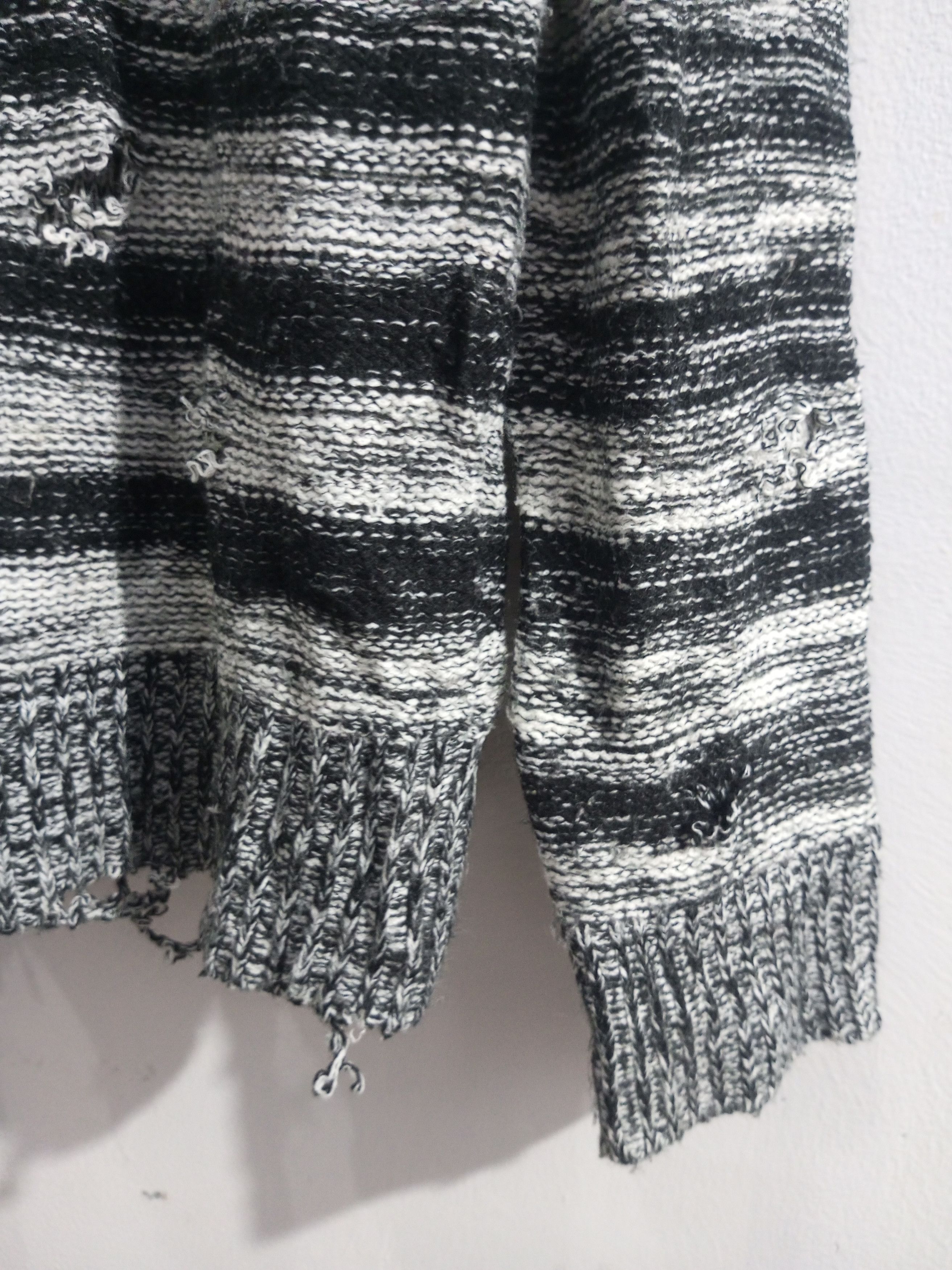 Other Vintage spinash striped distressed knitwear Size US L / EU 52-54 / 3 - 6 Thumbnail