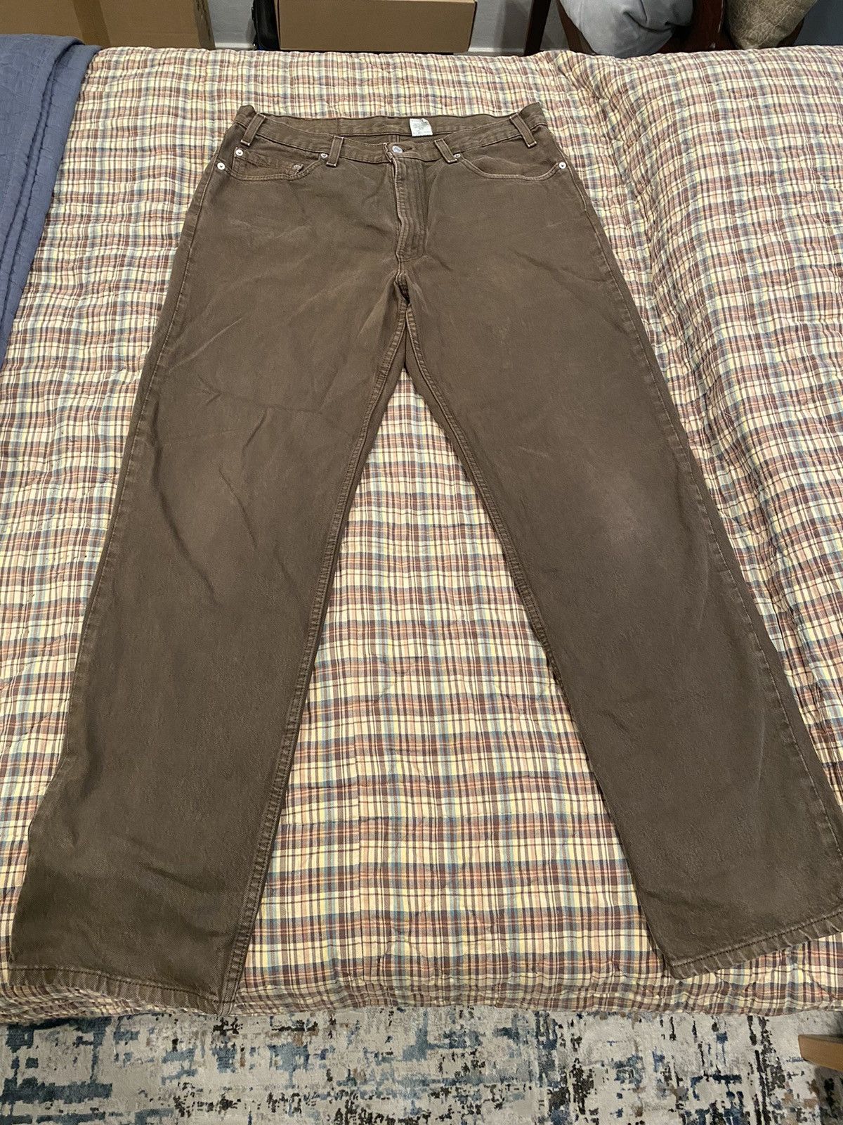 Levi's Vintage Clothing Levis 550 Relaxed Fit Size US 36 / EU 52 - 1 Thumbnail
