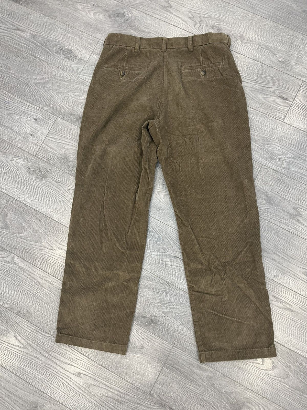 Haggar Corduroy brown pants Size US 32 / EU 48 - 1 Thumbnail