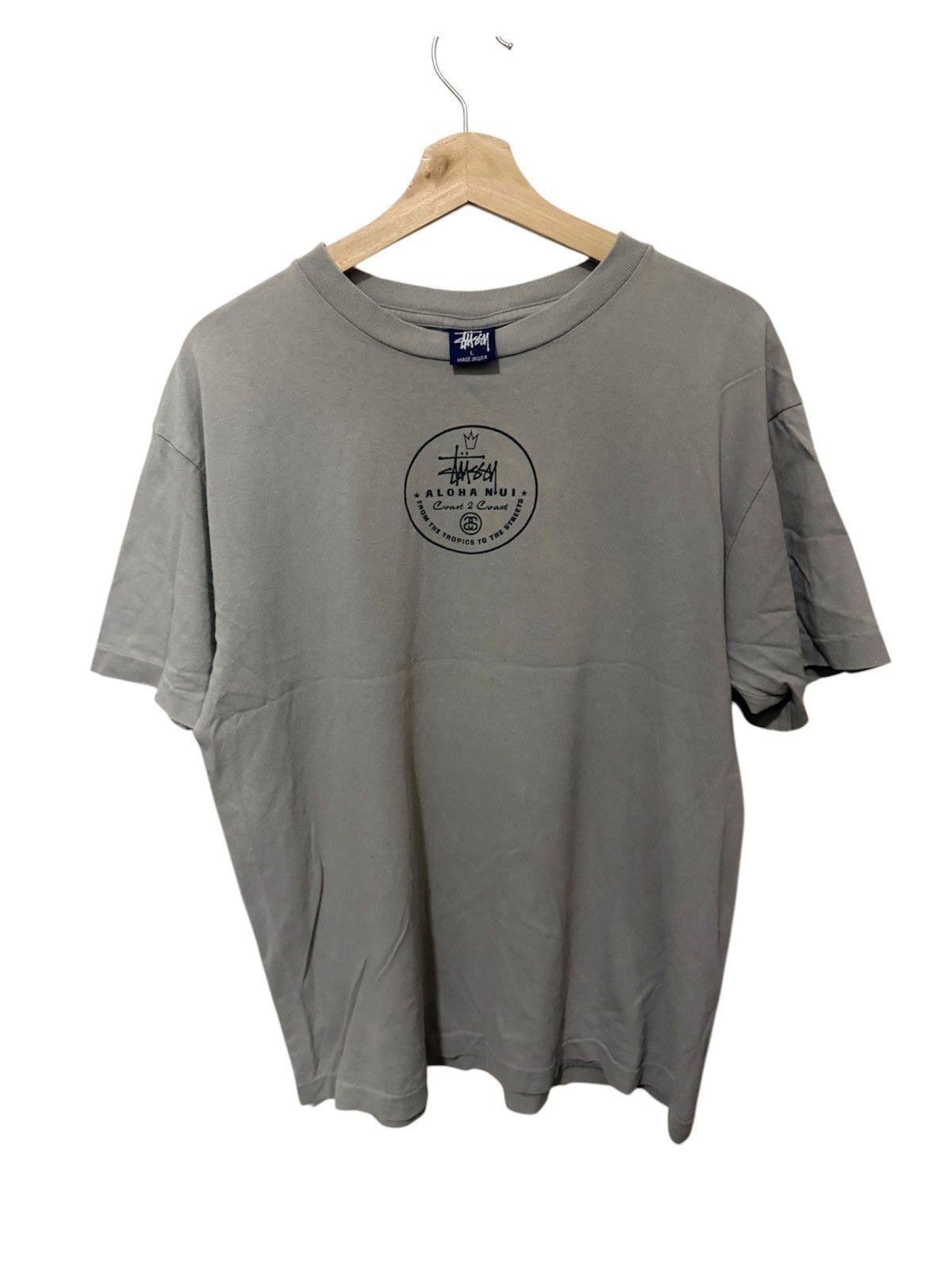 Stussy Ol' Stussy Vintage 90s Stussy Aloha Nui T-Shirt | Grailed