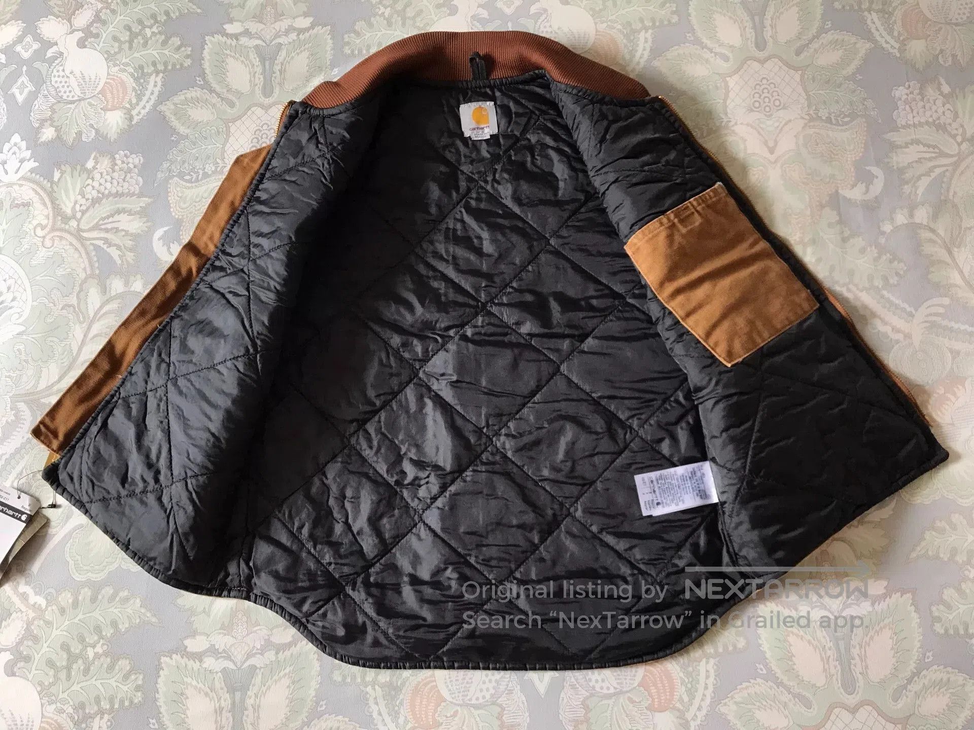 Carhartt Carhartt V02 Classic Brown Work Vest. Size US S / EU 44-46 / 1 - 3 Thumbnail