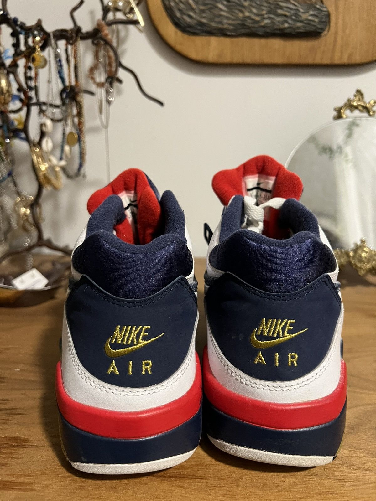 Nike Vintage Nike Air Force 180 Olympic Sneakers Size US 6.5 / EU 39-40 - 4 Thumbnail