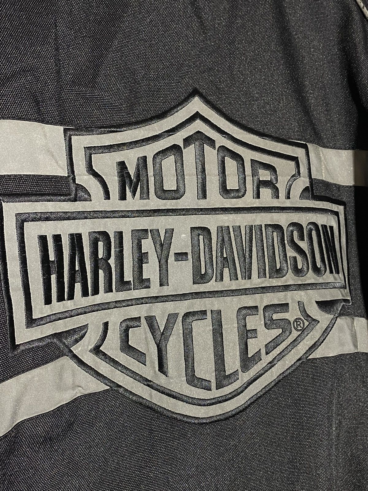 Harley Davidson 2000s Harley Davidson Reflective Motorcycle Jacket + Lining Size US XXL / EU 58 / 5 - 11 Thumbnail