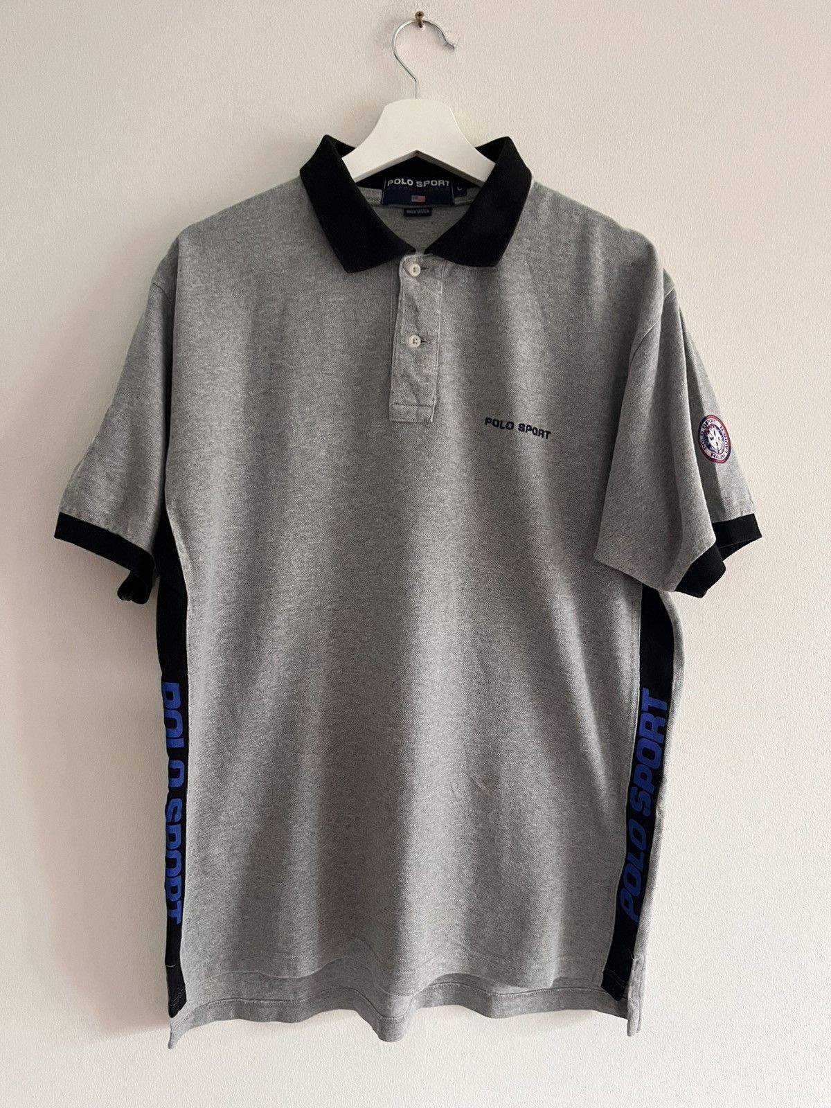 Ralph Lauren Polo Sport - 90s Charter Service Polo Size US L / EU 52-54 / 3 - 1 Thumbnail
