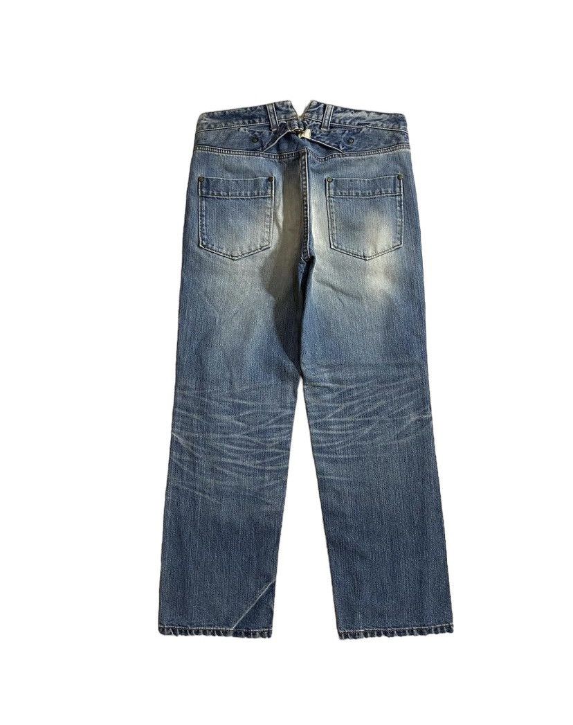 Hysteric Glamour JAPANESE denim fading with buckle rare design | Grailed