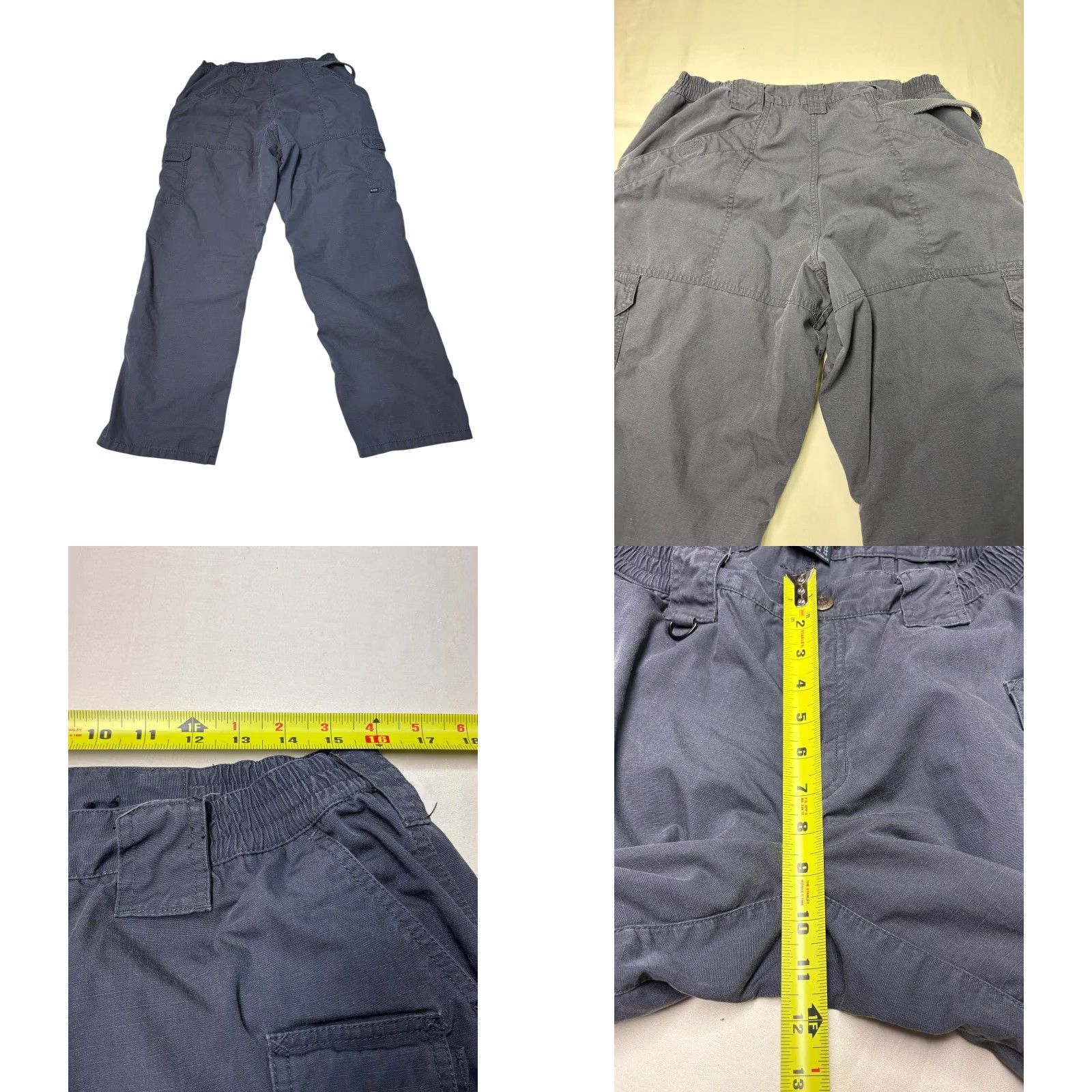 Vintage 5.11 Men's Taclite Pro Ripstop Cargo Pant Grey Regular 32X30 Tac-143 Pants Men Grey 5.11 Tactical Series Size US 32 / EU 48 - 8 Thumbnail