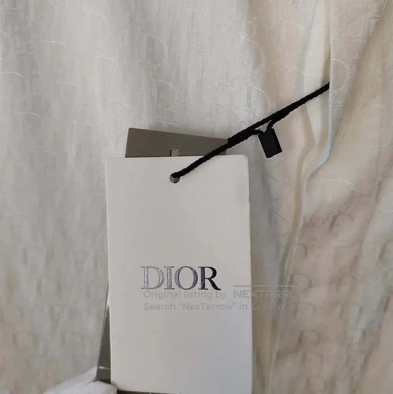 Dior Dior White Silk Men's Shirt Size L . Size US L / EU 52-54 / 3 - 3 Thumbnail