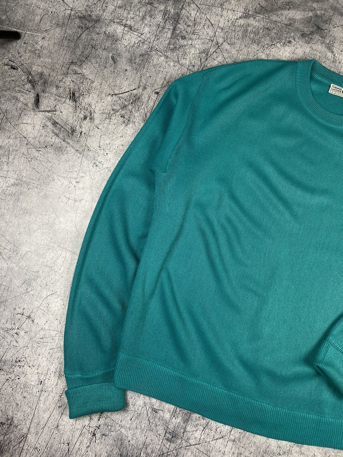 Lacoste Vintage Lacoste Knit Sweater Sweatshirt Size US XL / EU 56 / 4 - 3 Thumbnail