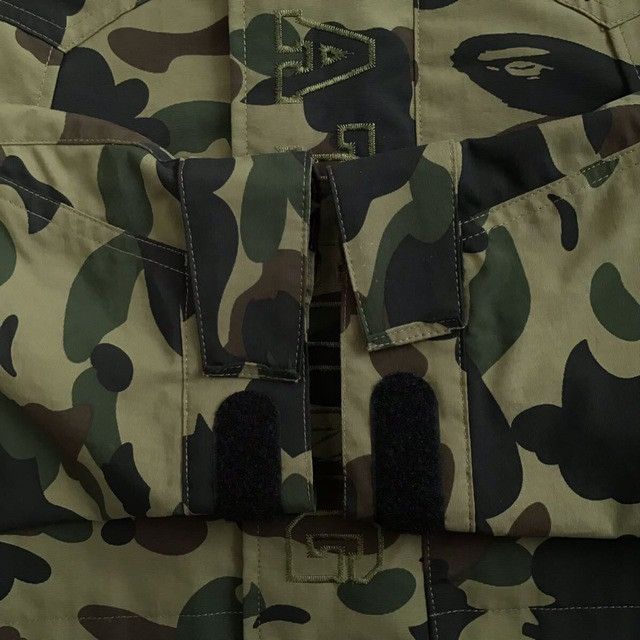 Bape BAPE camo Tiger hoodie snowboard jacket a bathing ape Size US L / EU 52-54 / 3 - 7 Thumbnail