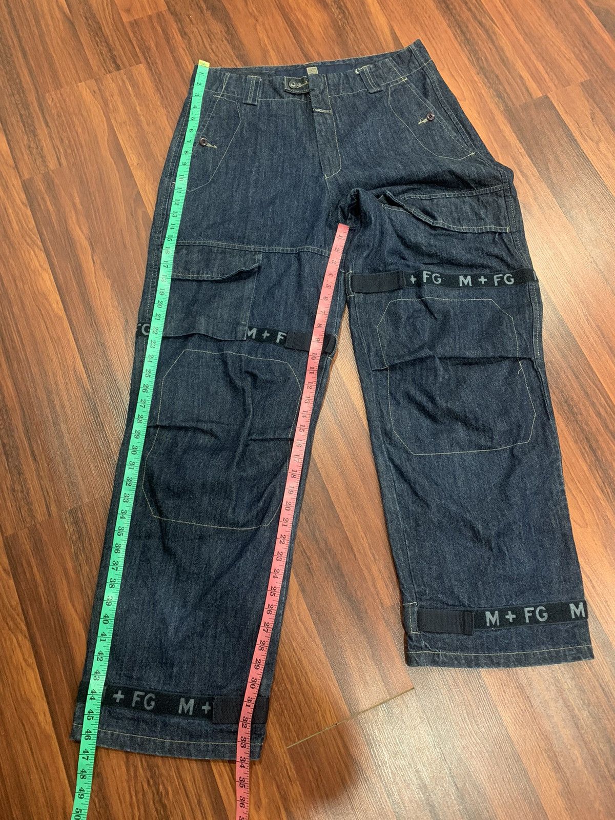 Marithe + Francois Girbaud Marithe Francois Girbaud Baggy Jeans Pants Size US 36 / EU 52 - 8 Thumbnail