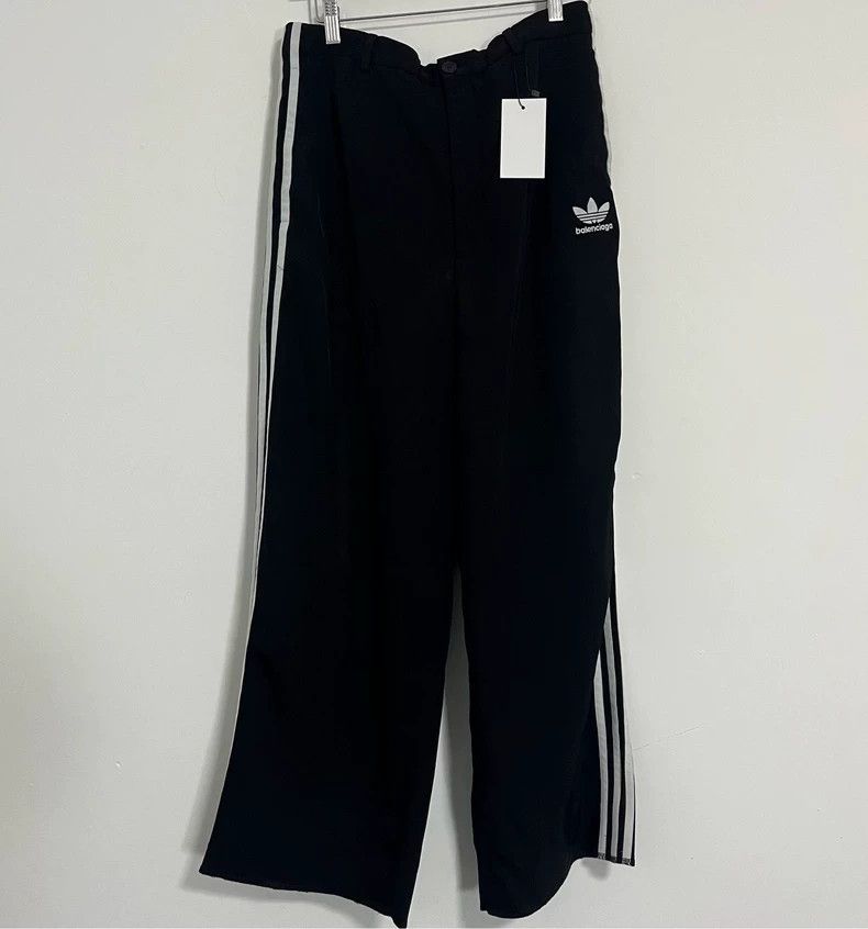 Balenciaga Balenciaga Adidas Striped Formal Trousers - dmc Size US 31 - 1 Thumbnail