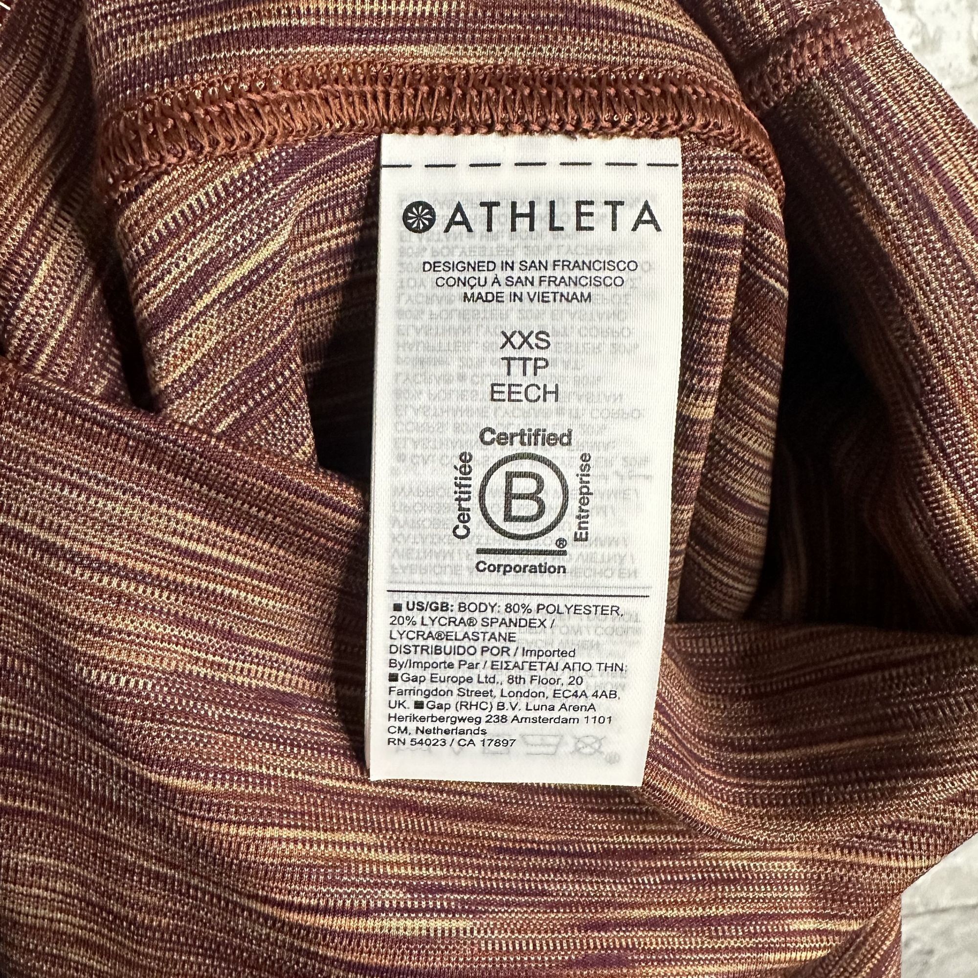 Athleta Athleta Transcend Textured 7/8 Tight NWT Size XXS Size 24" / US 00 / IT 34 - 11 Thumbnail