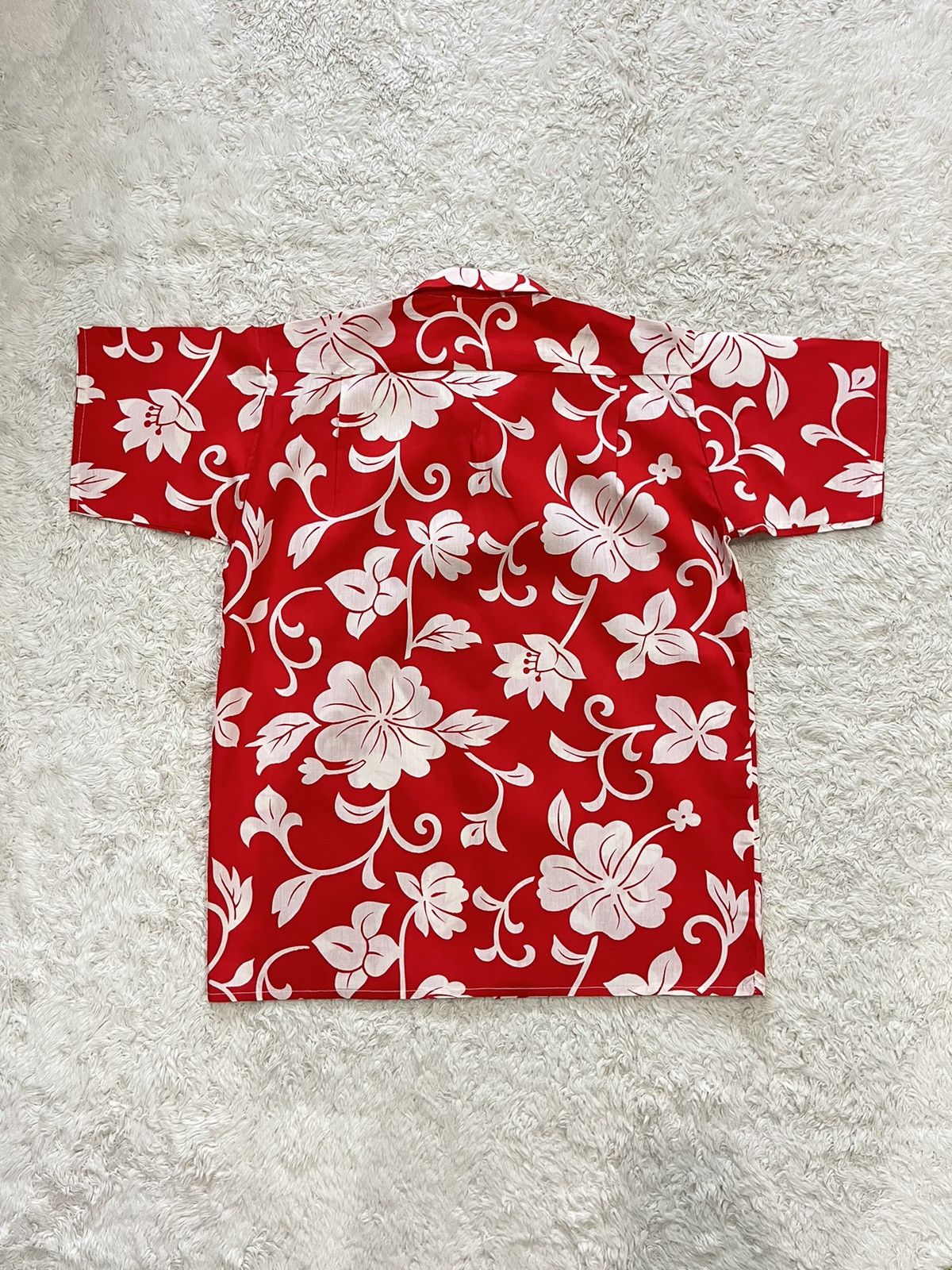 Vintage vintage 70's 80's hibiscus hawaiian selvedge shirt Size US M / EU 48-50 / 2 - 9 Thumbnail