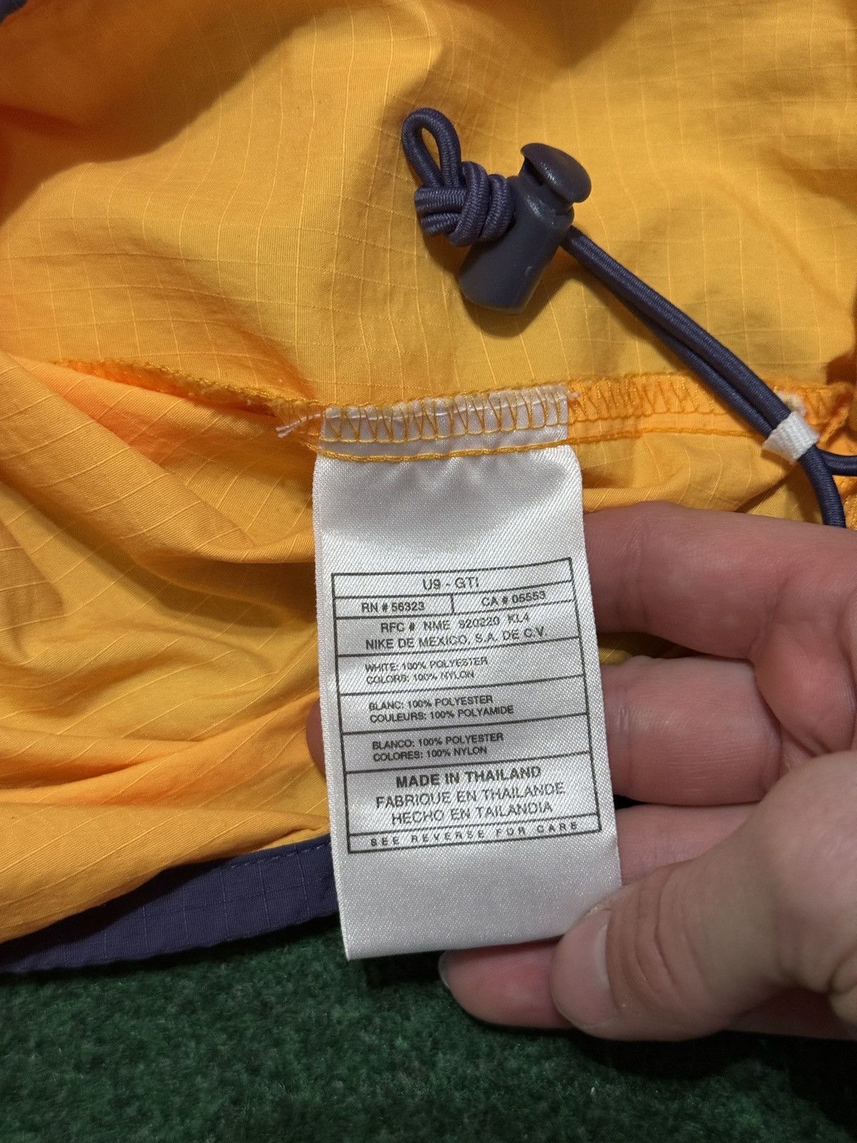 Nike Nike Vintage 1/4 Zip 90s Y2K Small 21x26 Windbreaker Jacket Size US S / EU 44-46 / 1 - 5 Thumbnail