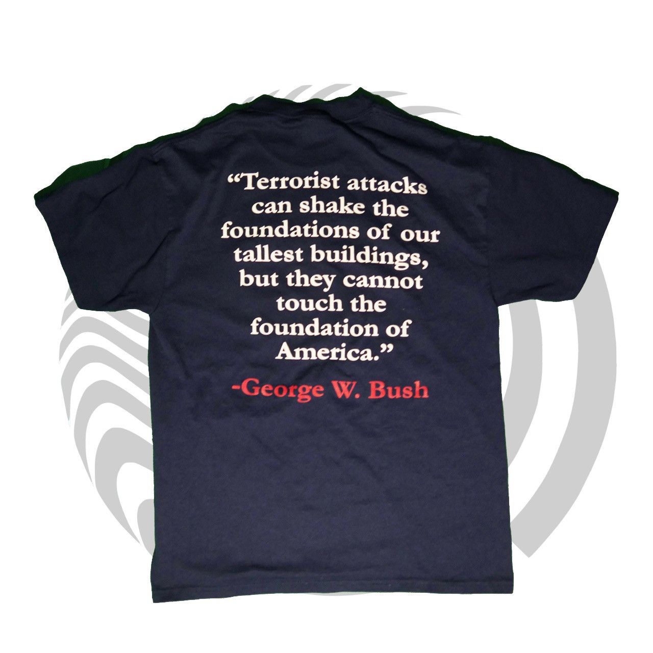 Vintage Vintage Y2K George Bush Tee Size US M / EU 48-50 / 2 - 2 Thumbnail