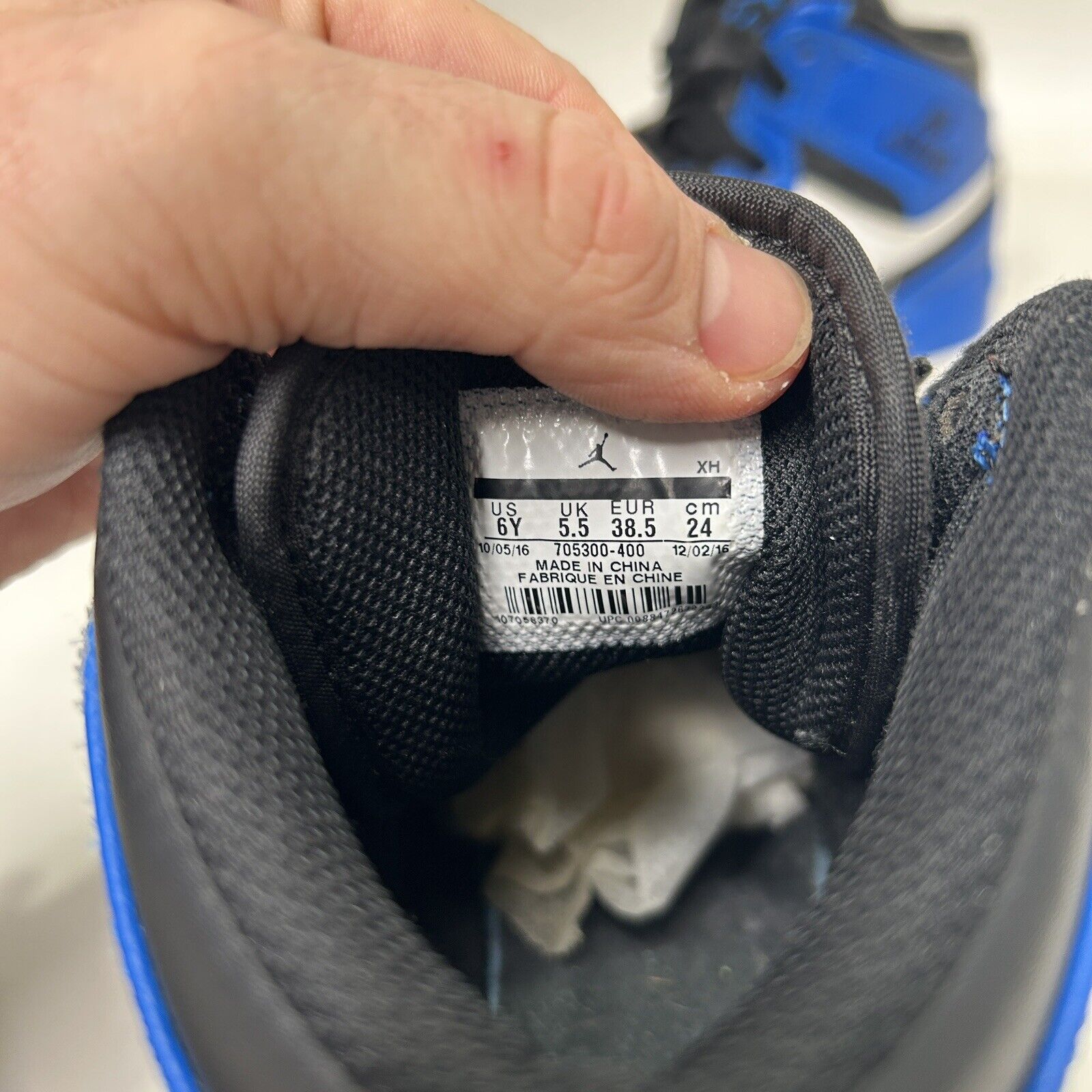 Nike Nike Shoes Air Jordan 1 Retro High GS "Soar Blue" 2024 Size US 7.5 / IT 37.5 - 8 Thumbnail
