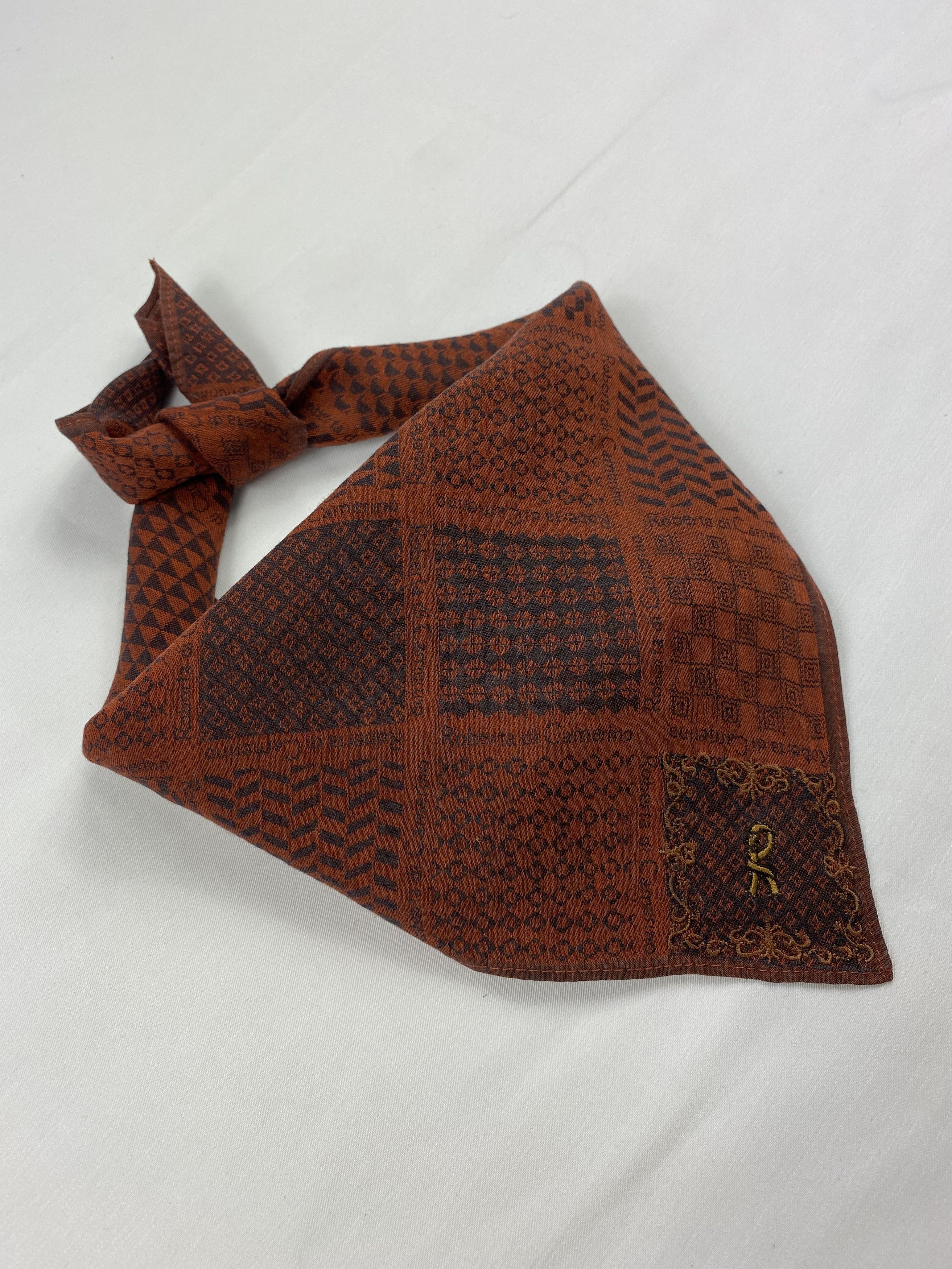 Roberta di Camerino × Vintage Roberta Di Camerino Handkerchief / Bandana / Neckerchief Size ONE SIZE - 2 Thumbnail
