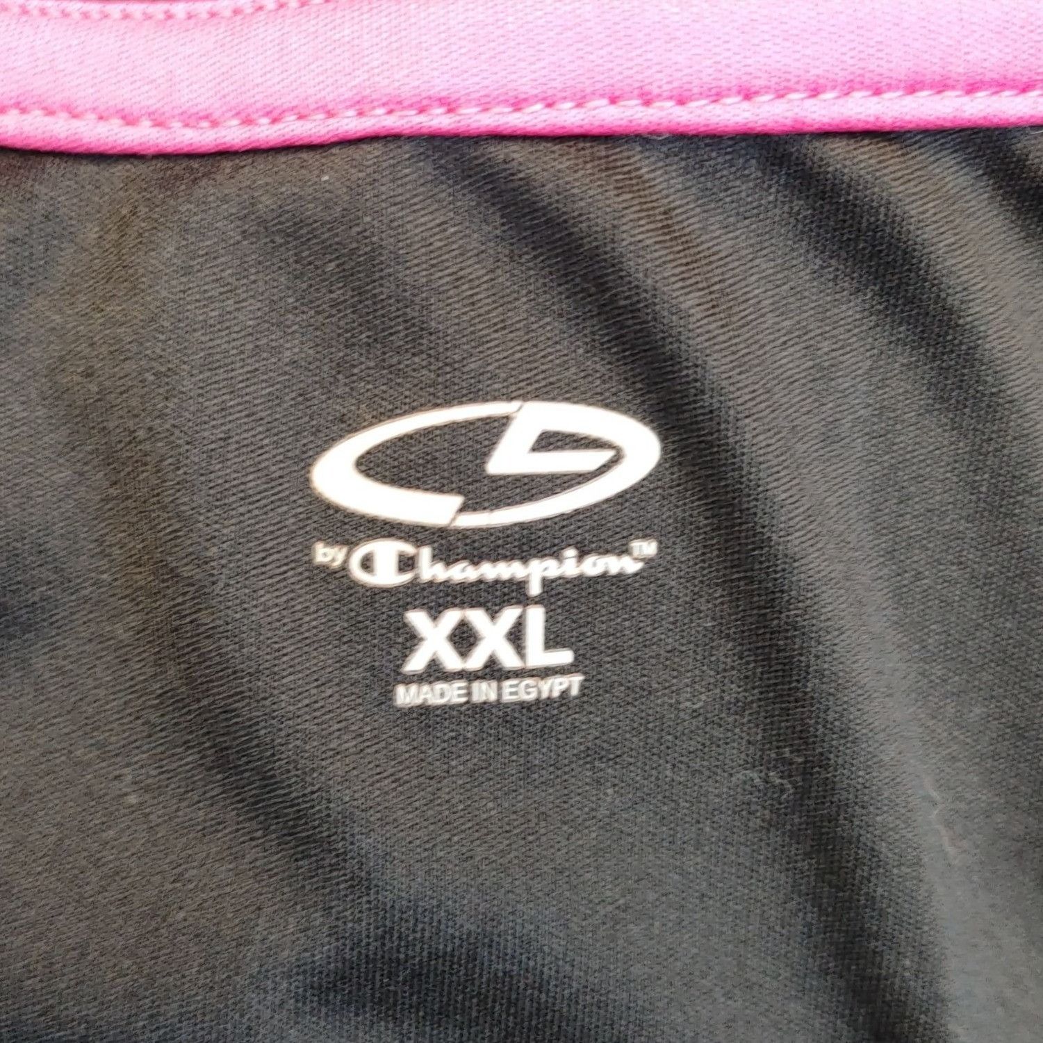 Champion Champion Women's Black/Pink Accent Active Wear Moisture Wick Size 3XL / US 20-22 - 3 Thumbnail