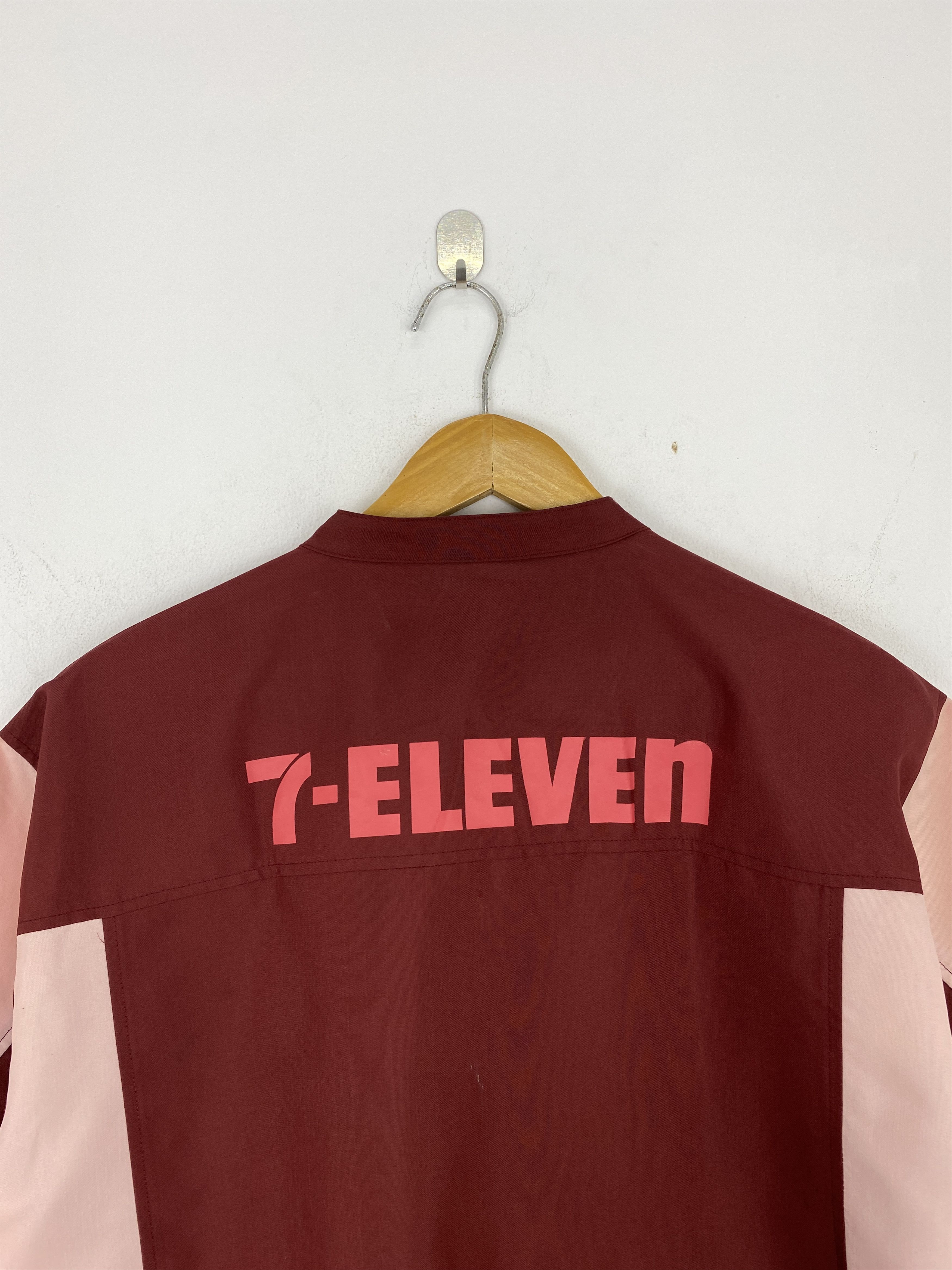 Japanese Brand × Vintage Vintage 7 Eleven Worker Jacket Shirt Short Sleeve J1975 Size US XXL / EU 58 / 5 - 4 Thumbnail