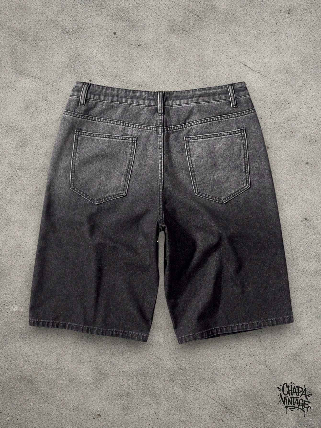 Vintage Diamonds gray shorts Size US 32 / EU 48 - 2 Thumbnail