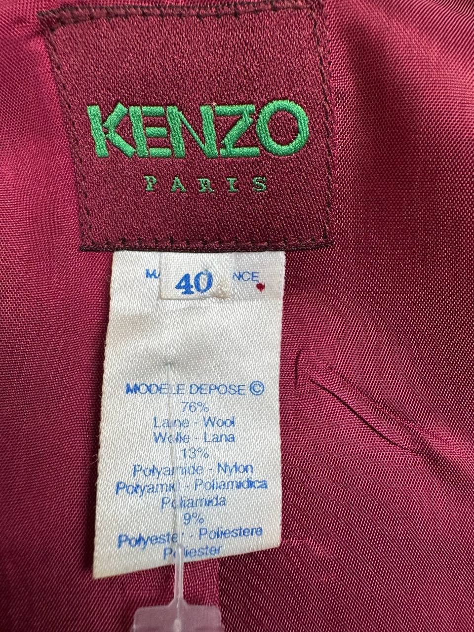 Kenzo Kenzo Women vintage suit size 40 Size S / US 4 / IT 40 - 7 Thumbnail
