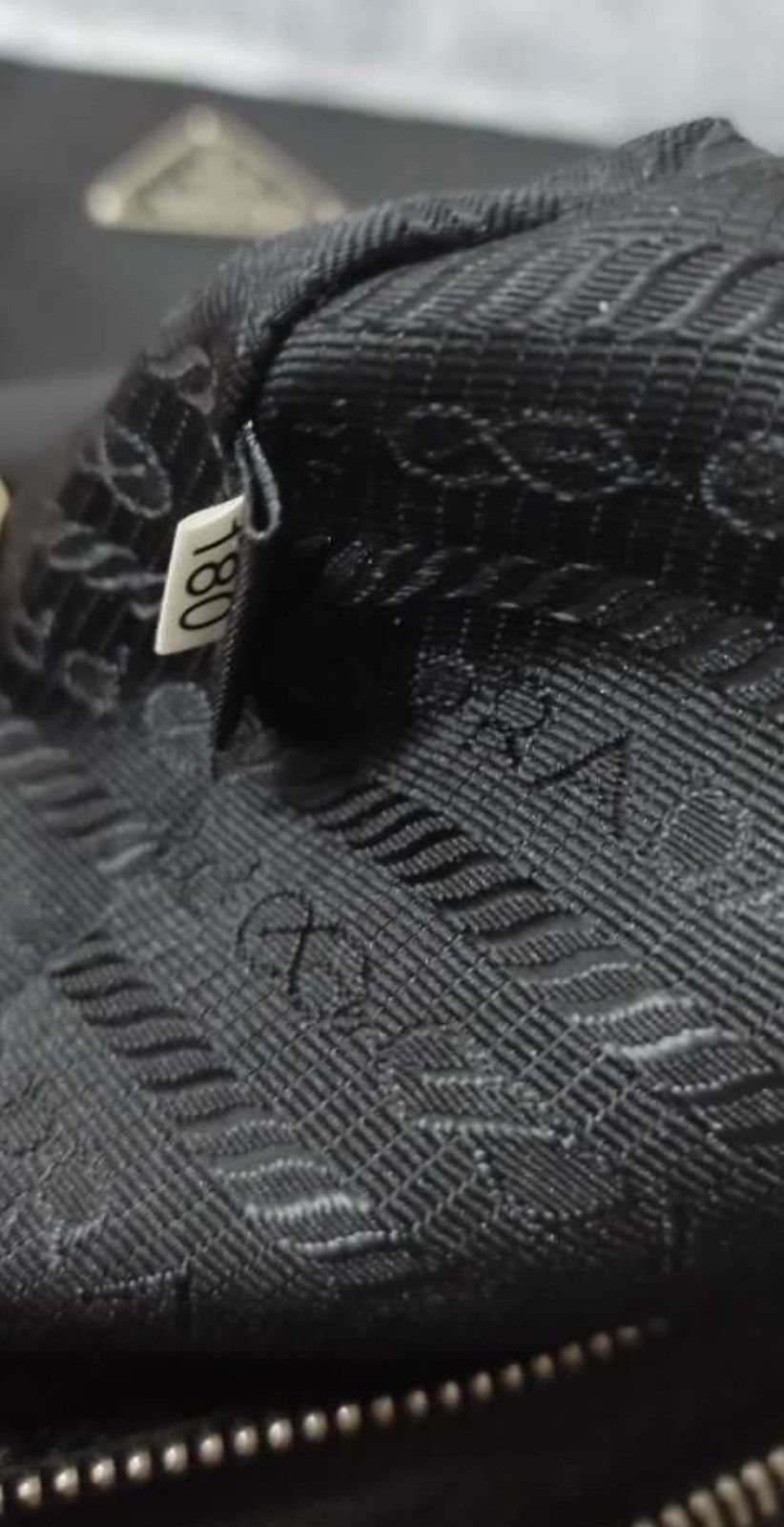 Prada Authentic Prada Nylon Black Crossbody Bag Size ONE SIZE - 8 Thumbnail