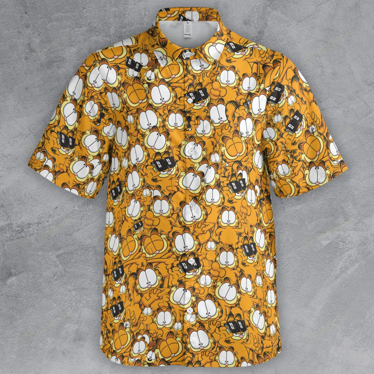 The Unbranded Brand Garfield The Garfield Show Button Down Shirt Size US M / EU 48-50 / 2 - 2 Thumbnail