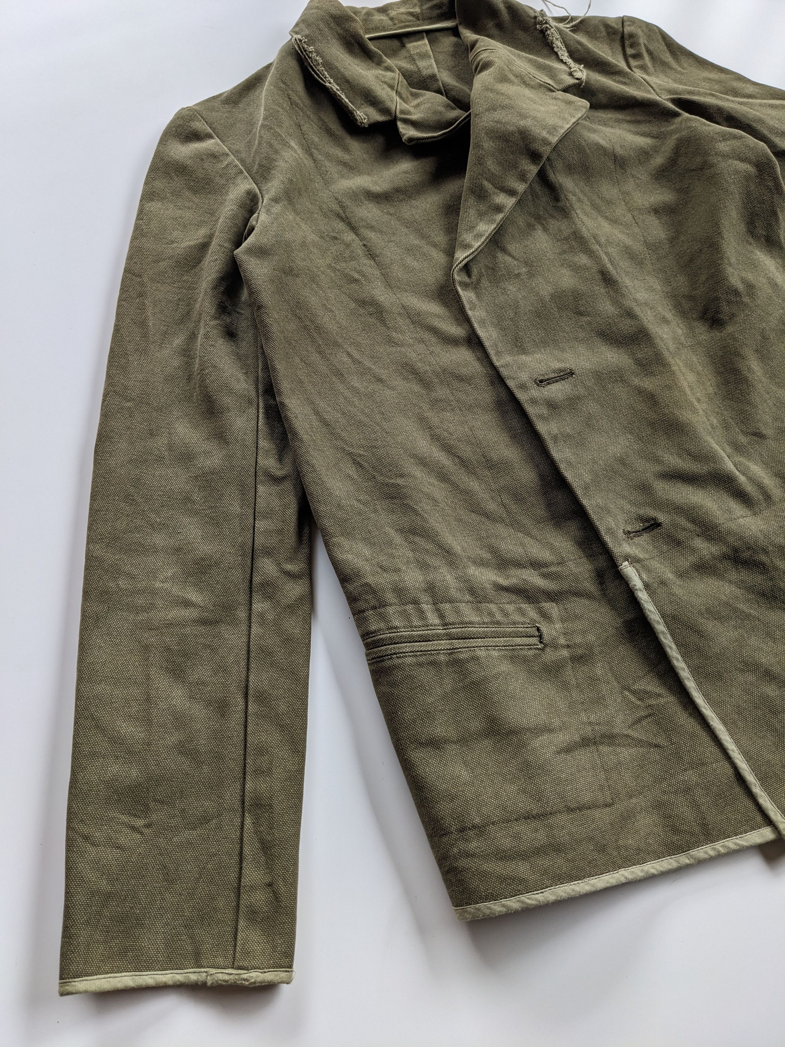 Vintage Y's Yohji Yamamoto olive green blazer