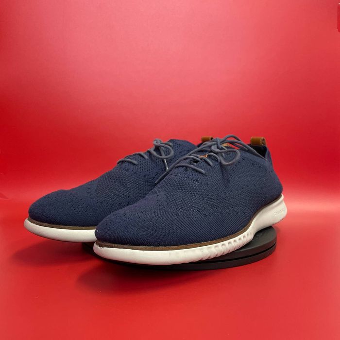 Cole haan Sapato Zerogrand Stitchlite Oxford Azul