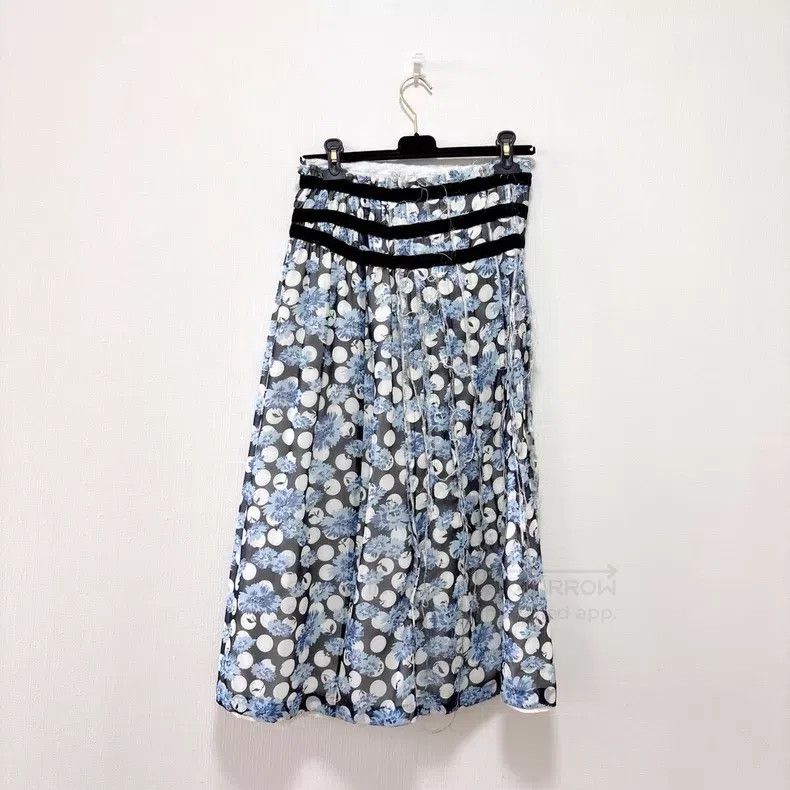 Comme des Garcons Comme Des Garcons size M Goose Down Ribbon Floral Wrap Ski Size 22" - 8 Thumbnail