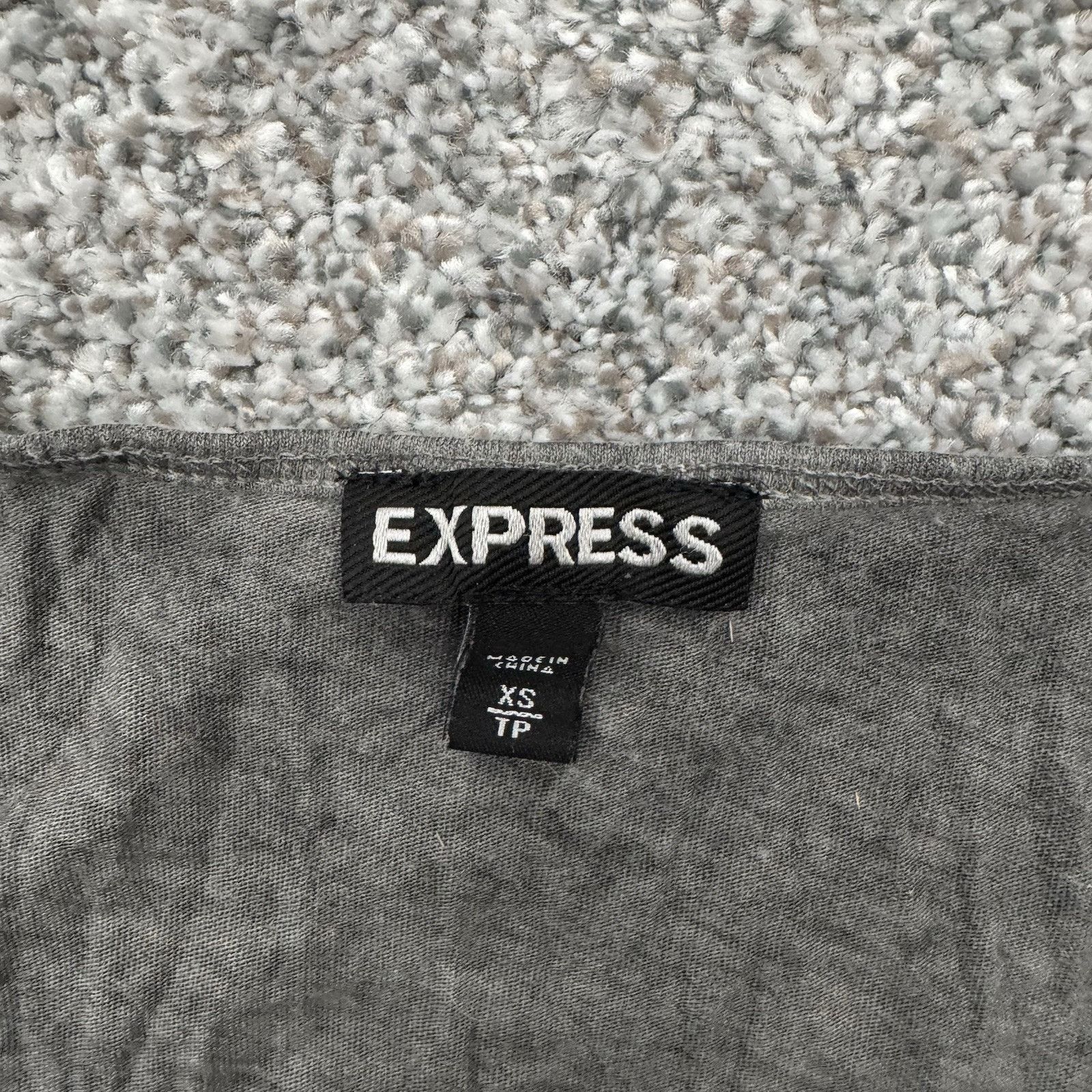 Express Express Tank Top Womens XS Edgy Sequins Sparkly Party Chic Size XS / US 0-2 / IT 36-38 - 5 Thumbnail